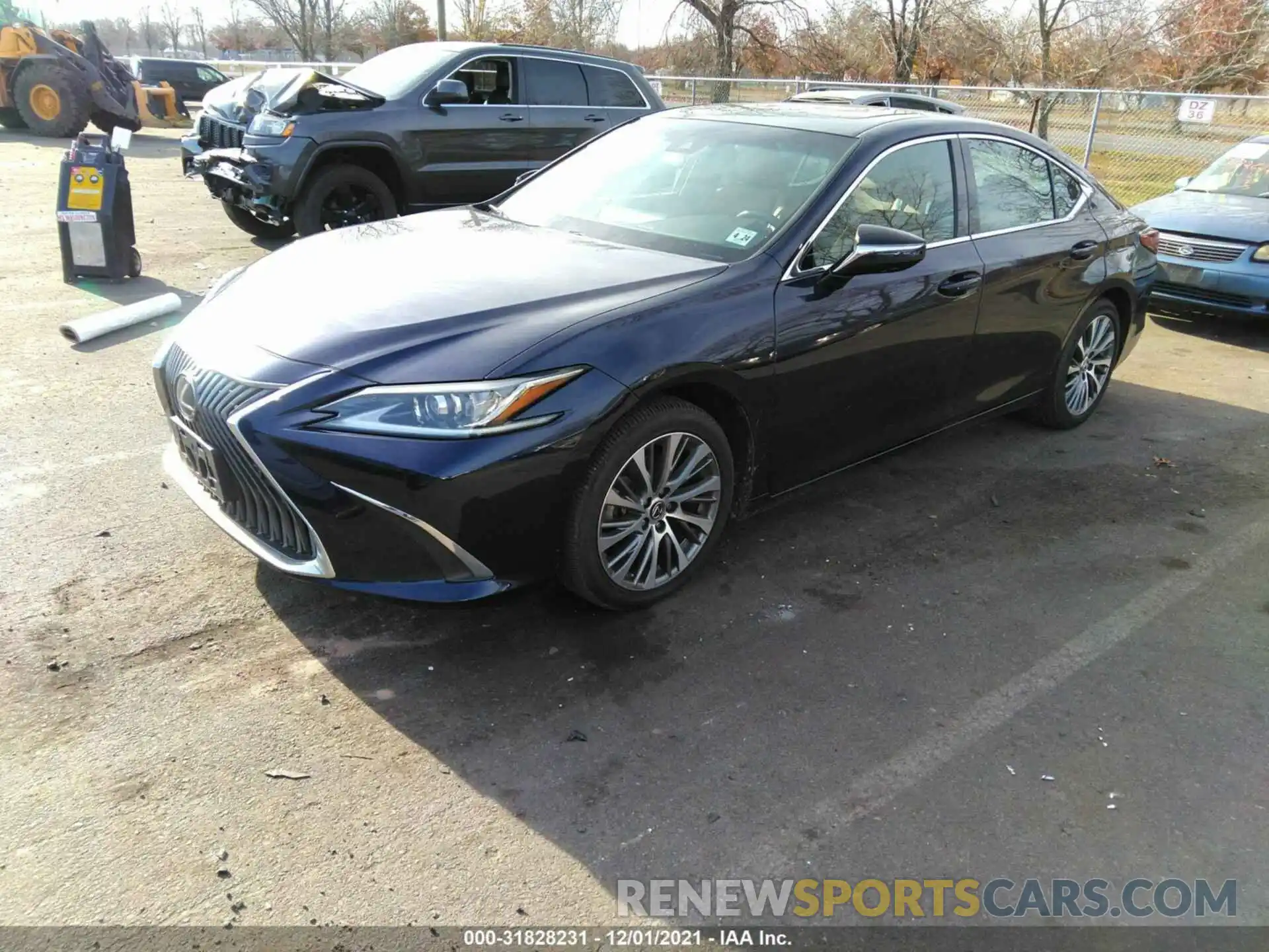 2 Photograph of a damaged car 58ABZ1B12KU031163 LEXUS ES 2019