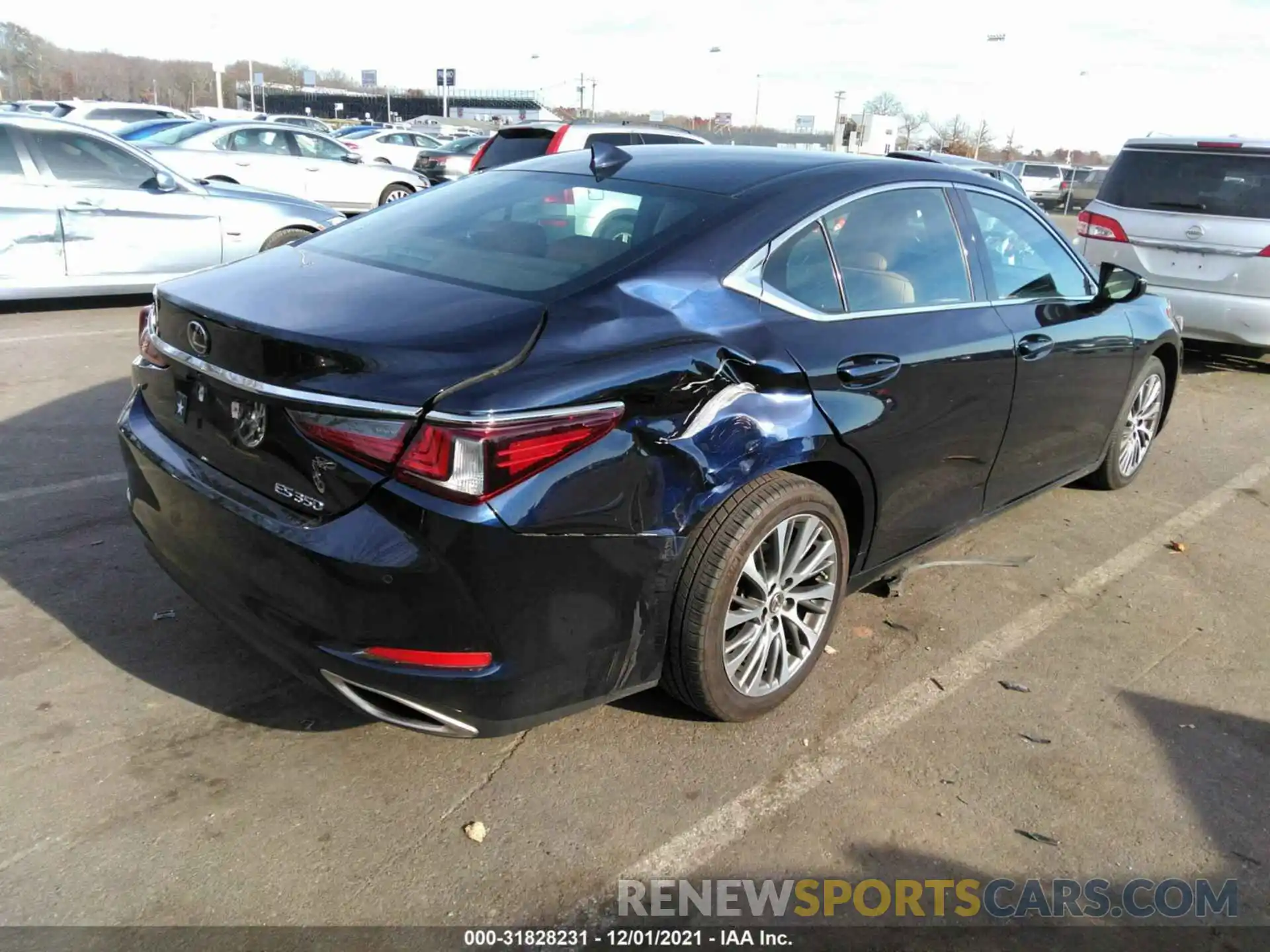 6 Photograph of a damaged car 58ABZ1B12KU031163 LEXUS ES 2019