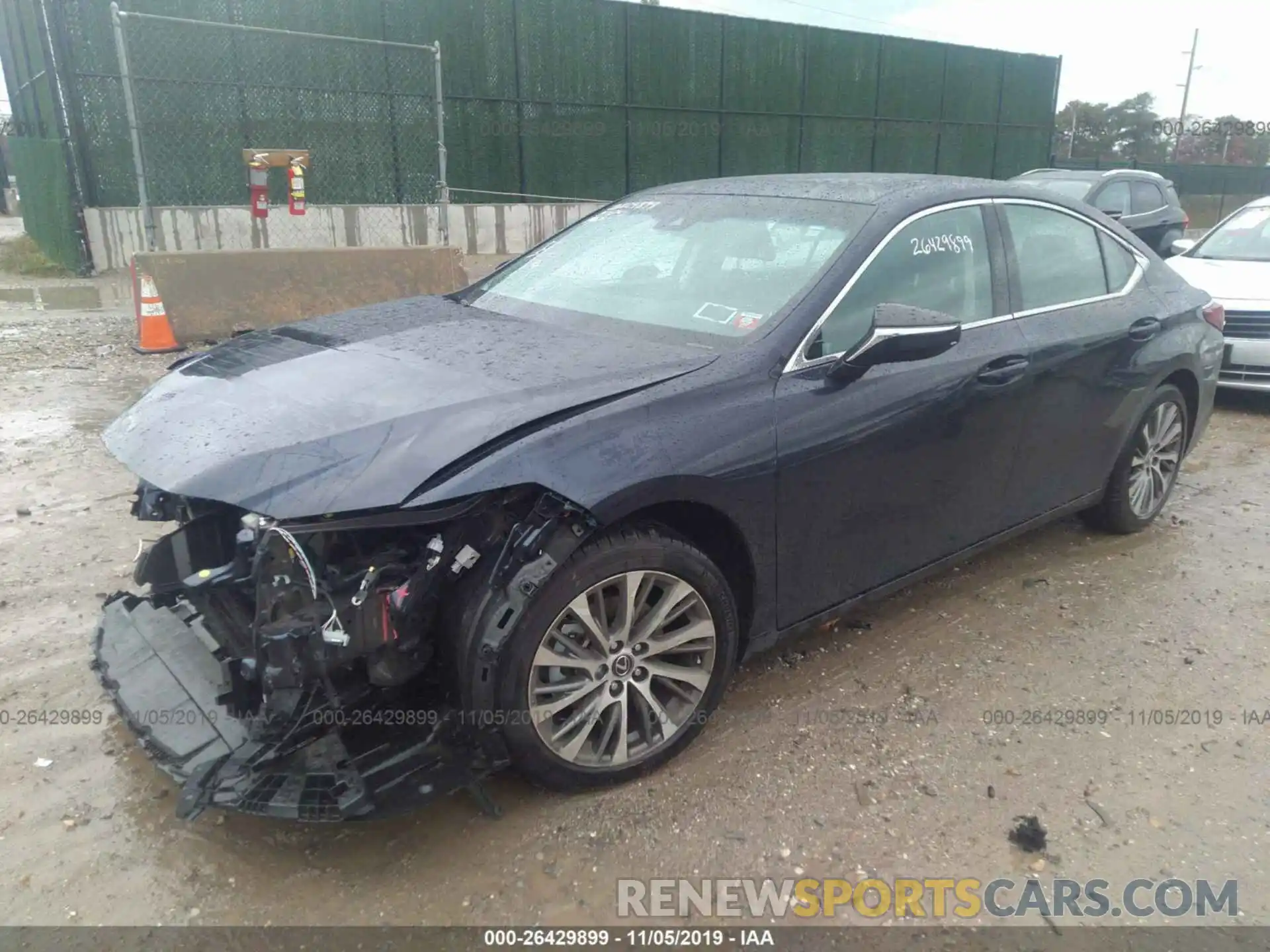 2 Photograph of a damaged car 58ABZ1B12KU034595 LEXUS ES 2019