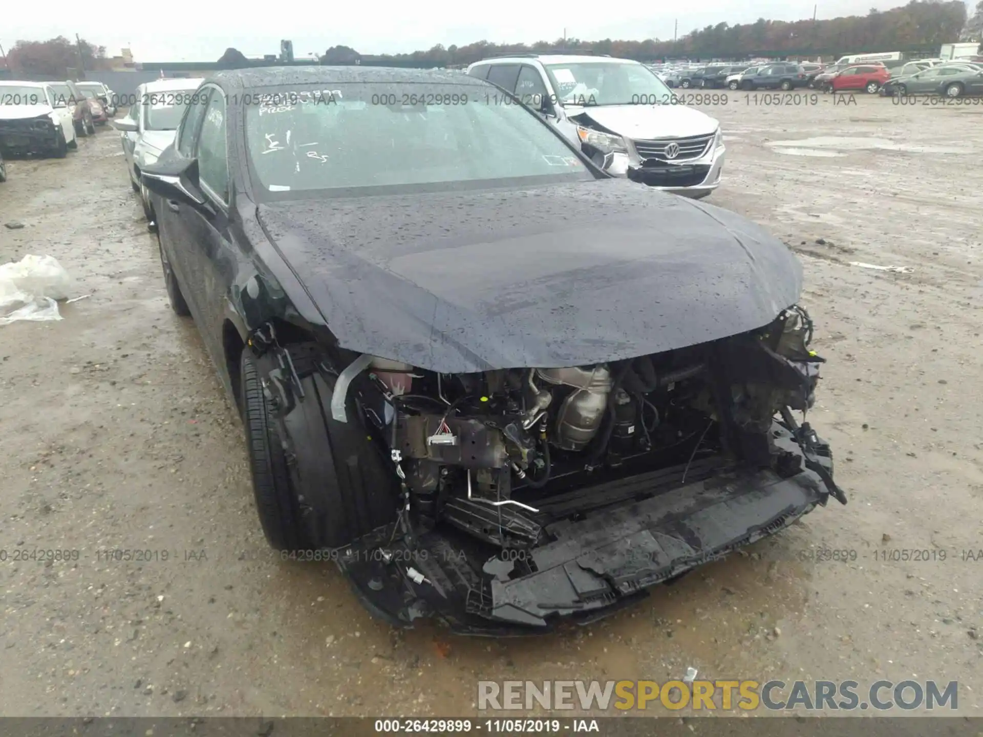 6 Photograph of a damaged car 58ABZ1B12KU034595 LEXUS ES 2019