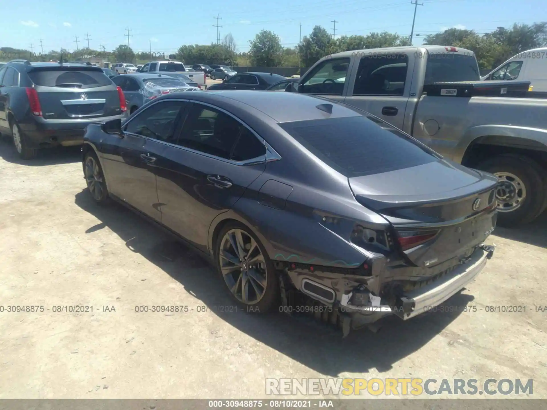 3 Photograph of a damaged car 58ABZ1B13KU006238 LEXUS ES 2019