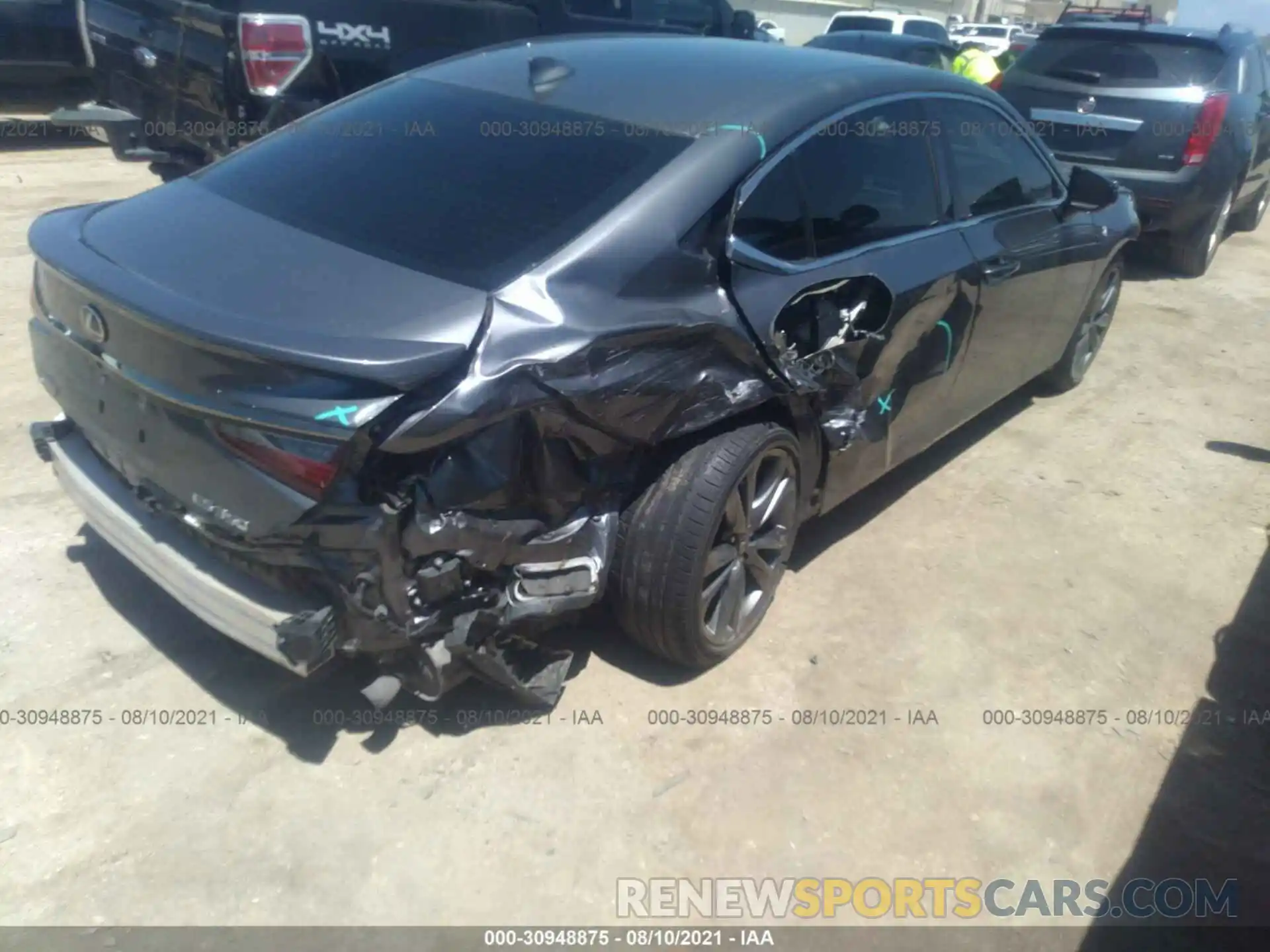 6 Photograph of a damaged car 58ABZ1B13KU006238 LEXUS ES 2019