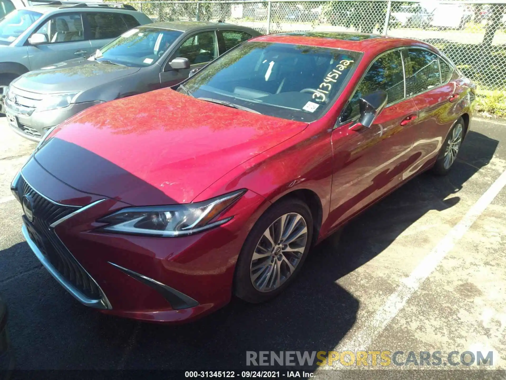 2 Photograph of a damaged car 58ABZ1B13KU011021 LEXUS ES 2019