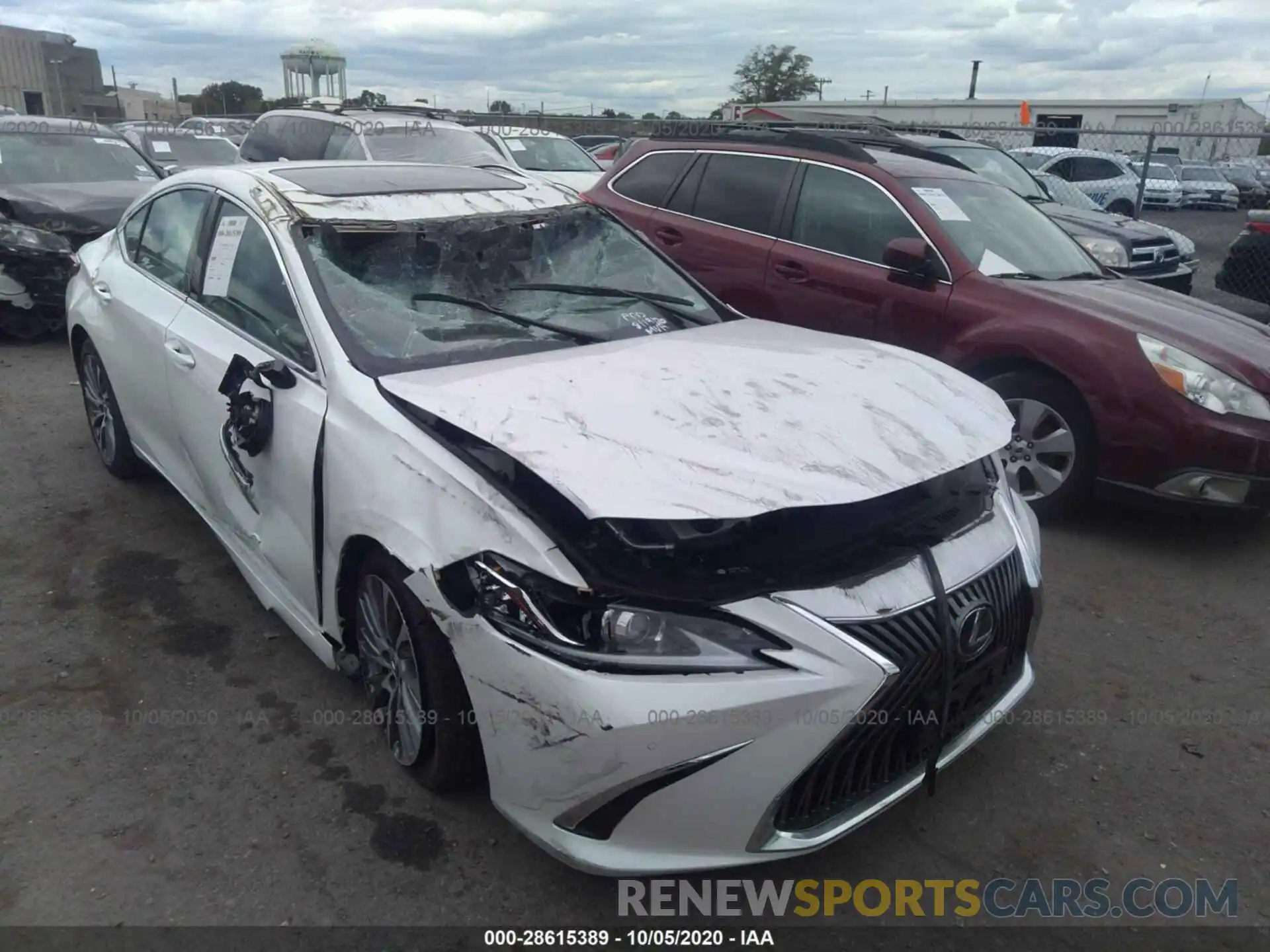 6 Photograph of a damaged car 58ABZ1B13KU014579 LEXUS ES 2019