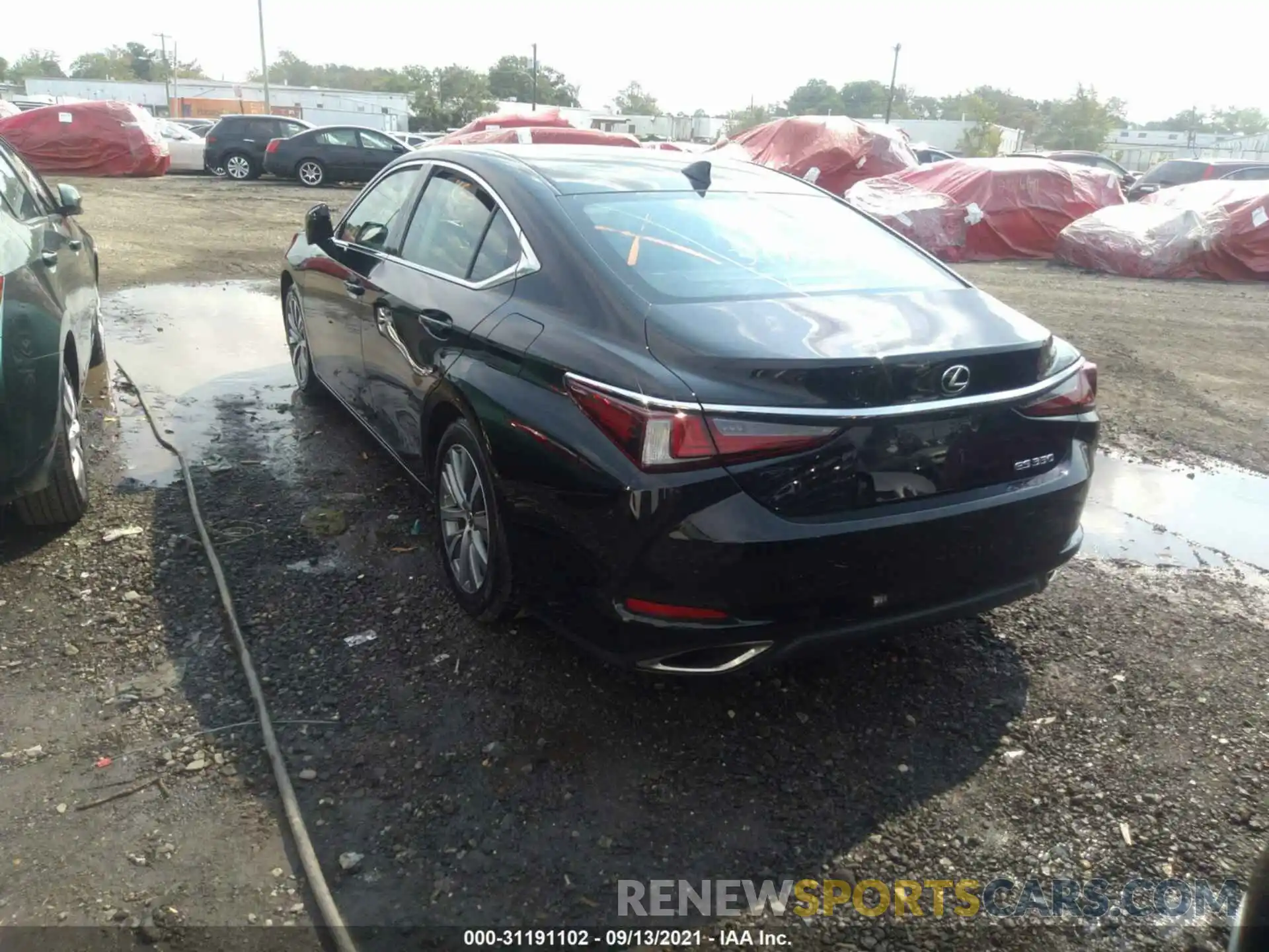 3 Photograph of a damaged car 58ABZ1B13KU018650 LEXUS ES 2019