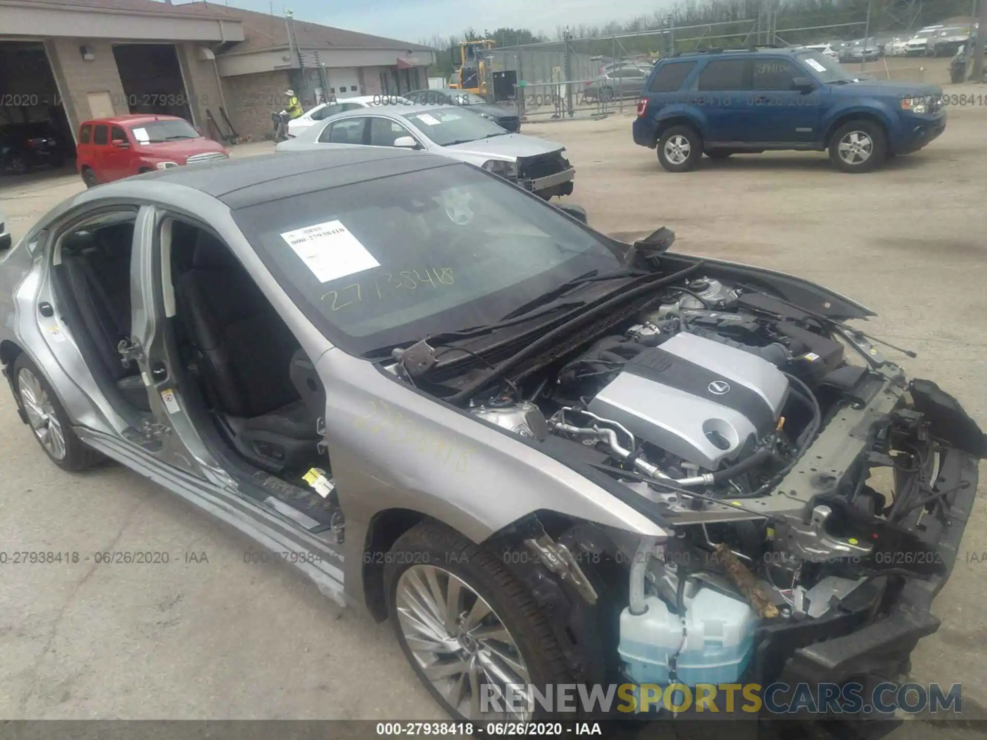 6 Photograph of a damaged car 58ABZ1B13KU039353 LEXUS ES 2019