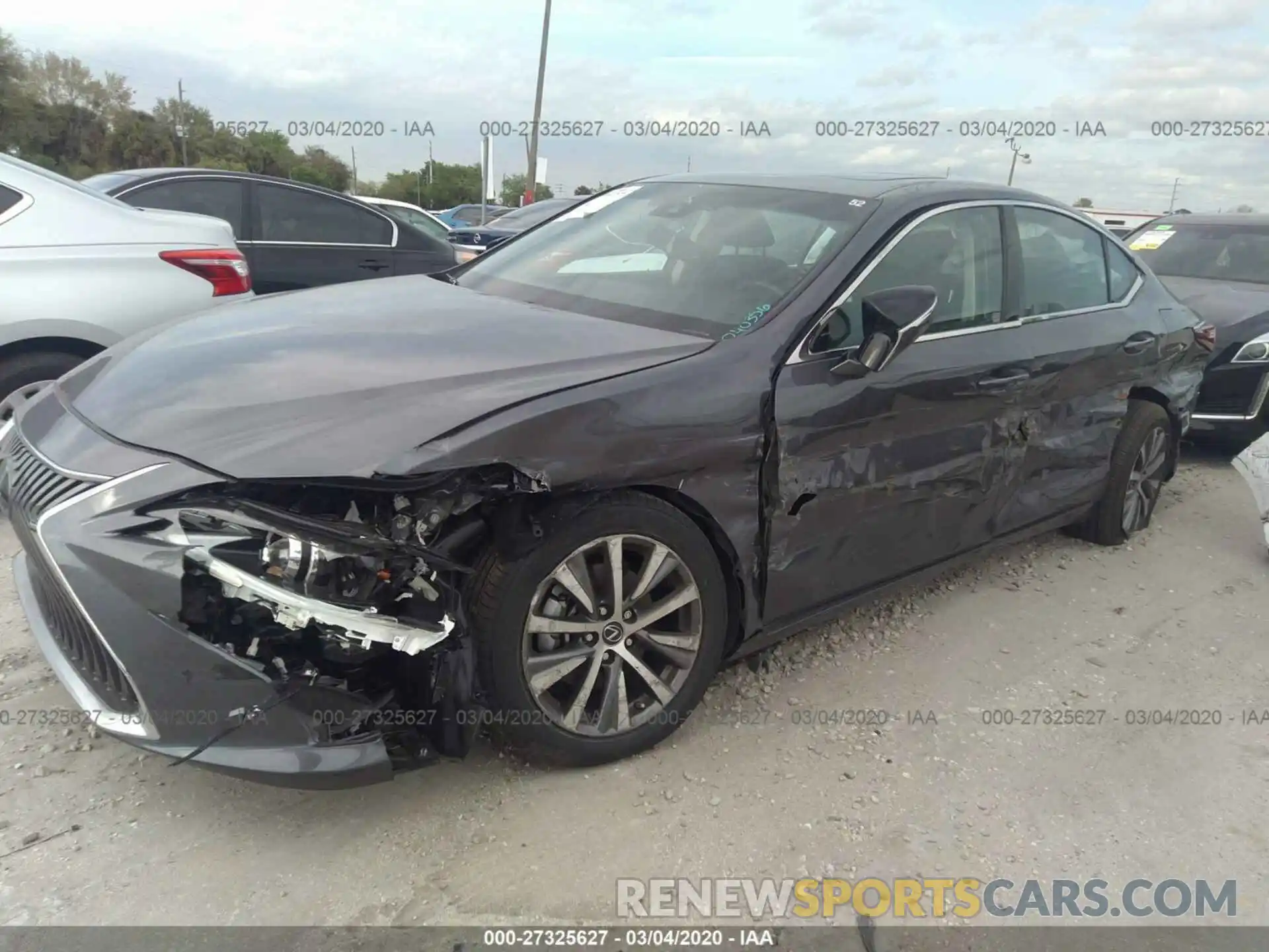 6 Photograph of a damaged car 58ABZ1B13KU040356 LEXUS ES 2019