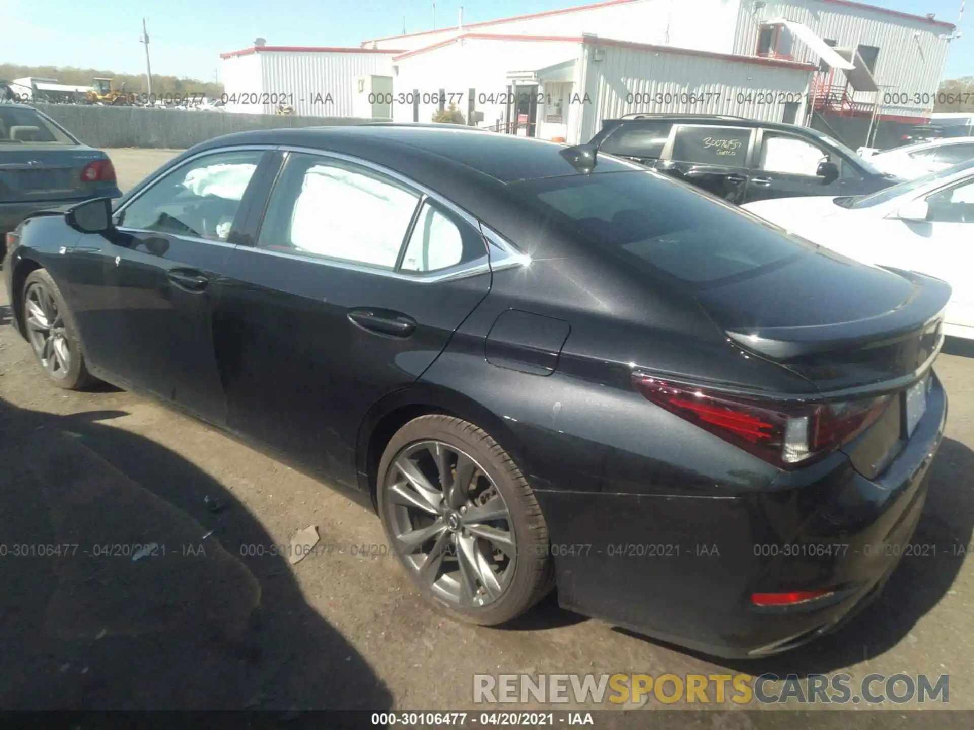 3 Photograph of a damaged car 58ABZ1B13KU040745 LEXUS ES 2019