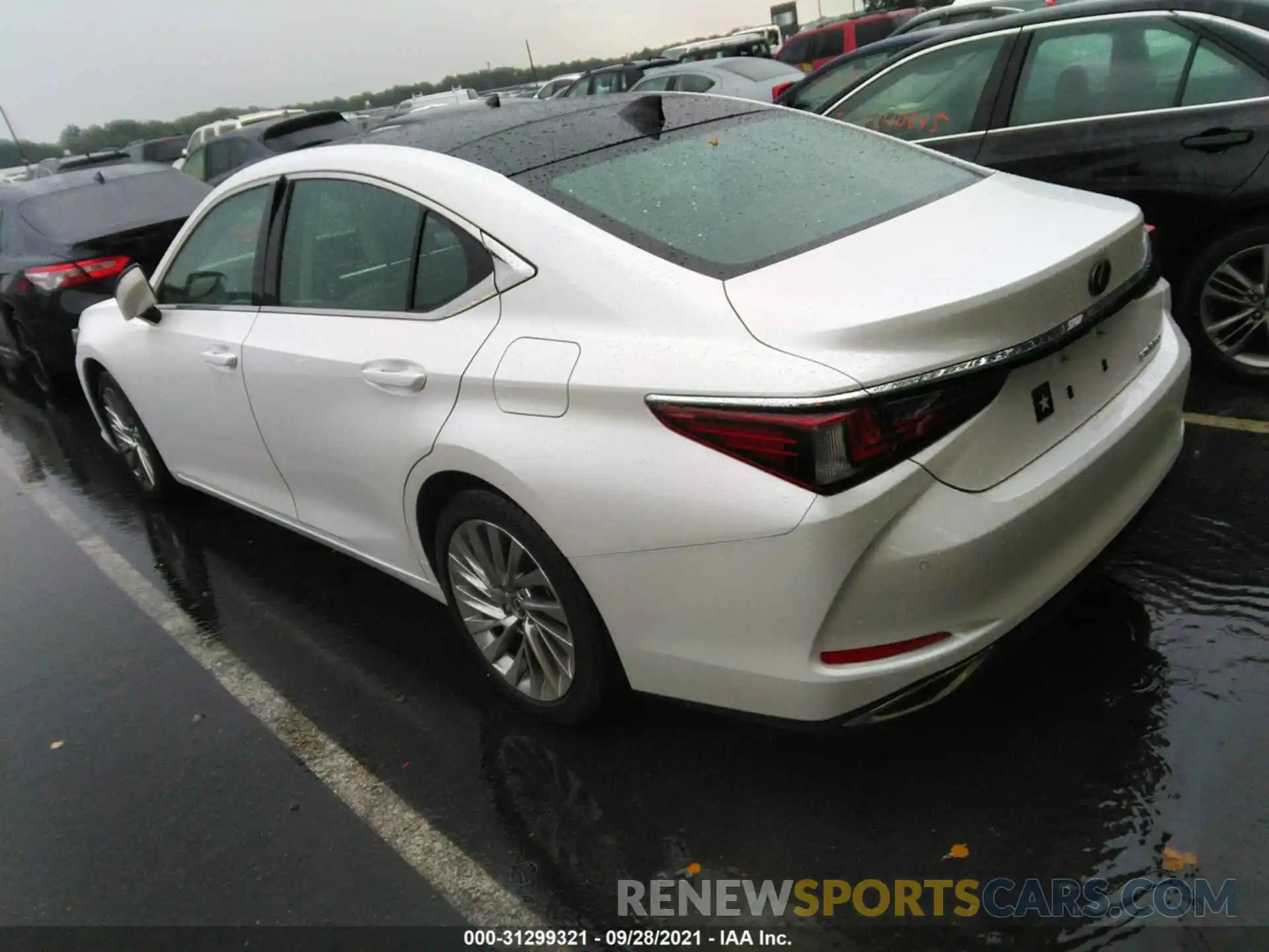 3 Photograph of a damaged car 58ABZ1B13KU041538 LEXUS ES 2019