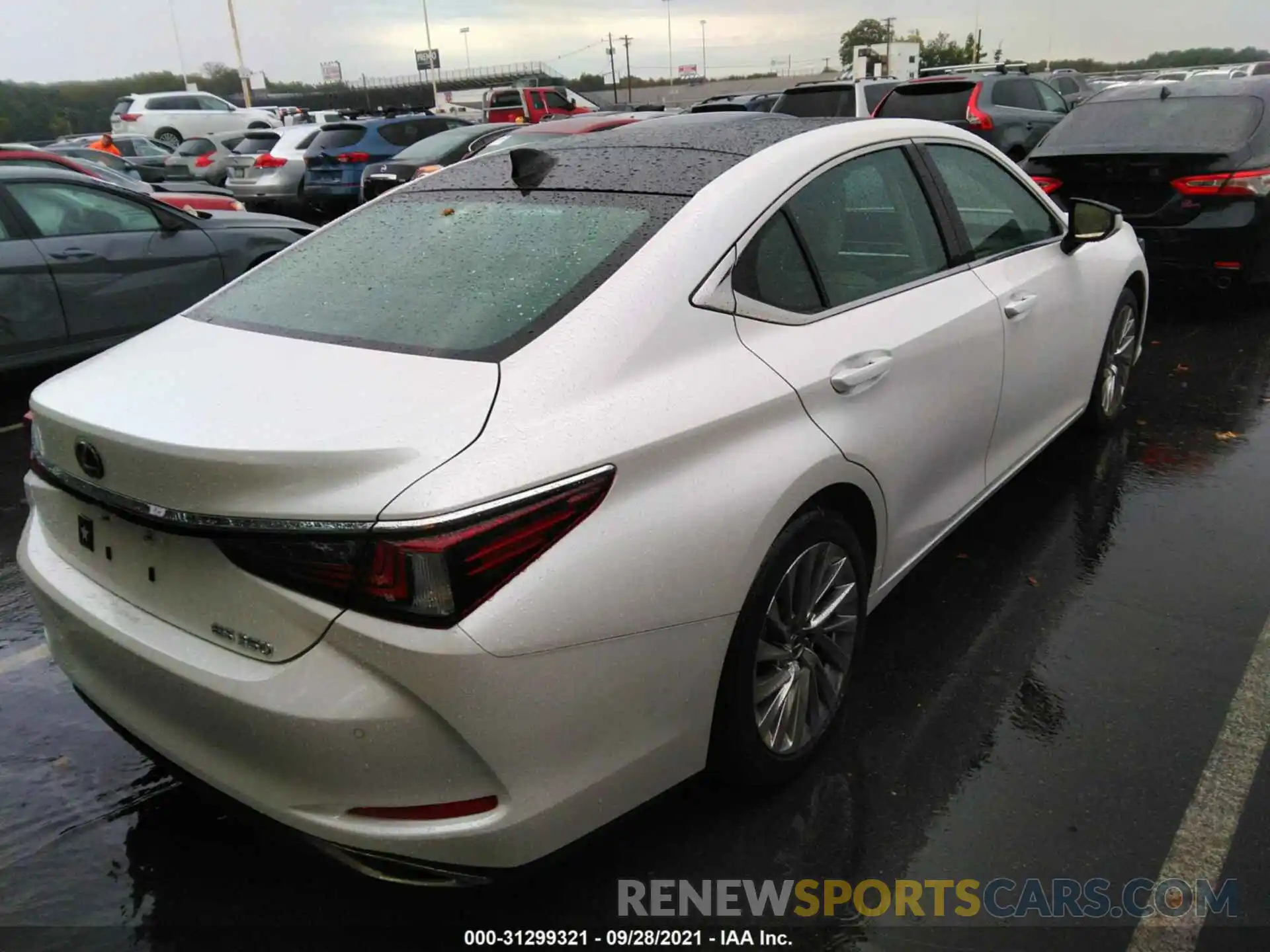 4 Photograph of a damaged car 58ABZ1B13KU041538 LEXUS ES 2019