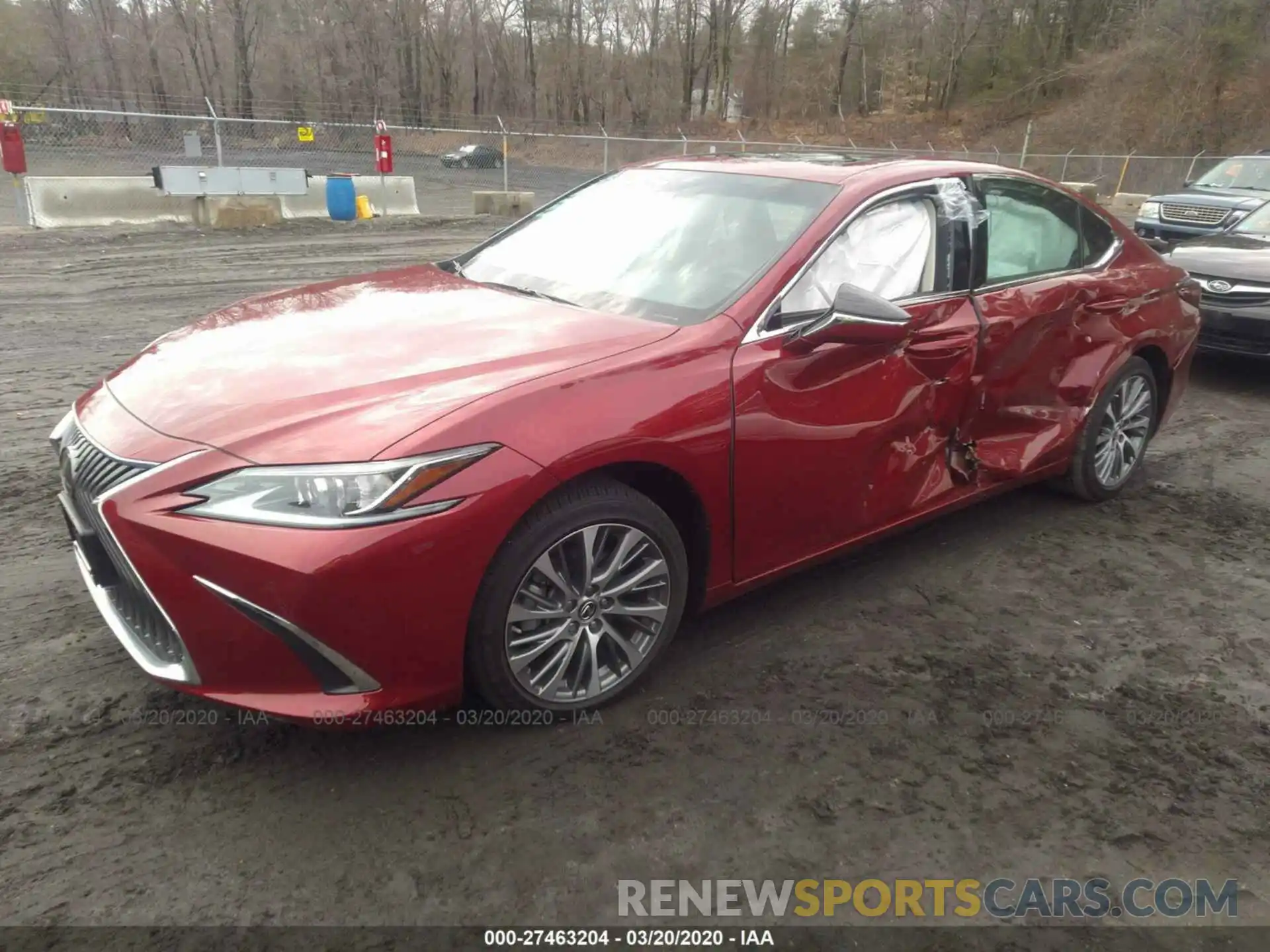 2 Photograph of a damaged car 58ABZ1B13KU044472 LEXUS ES 2019