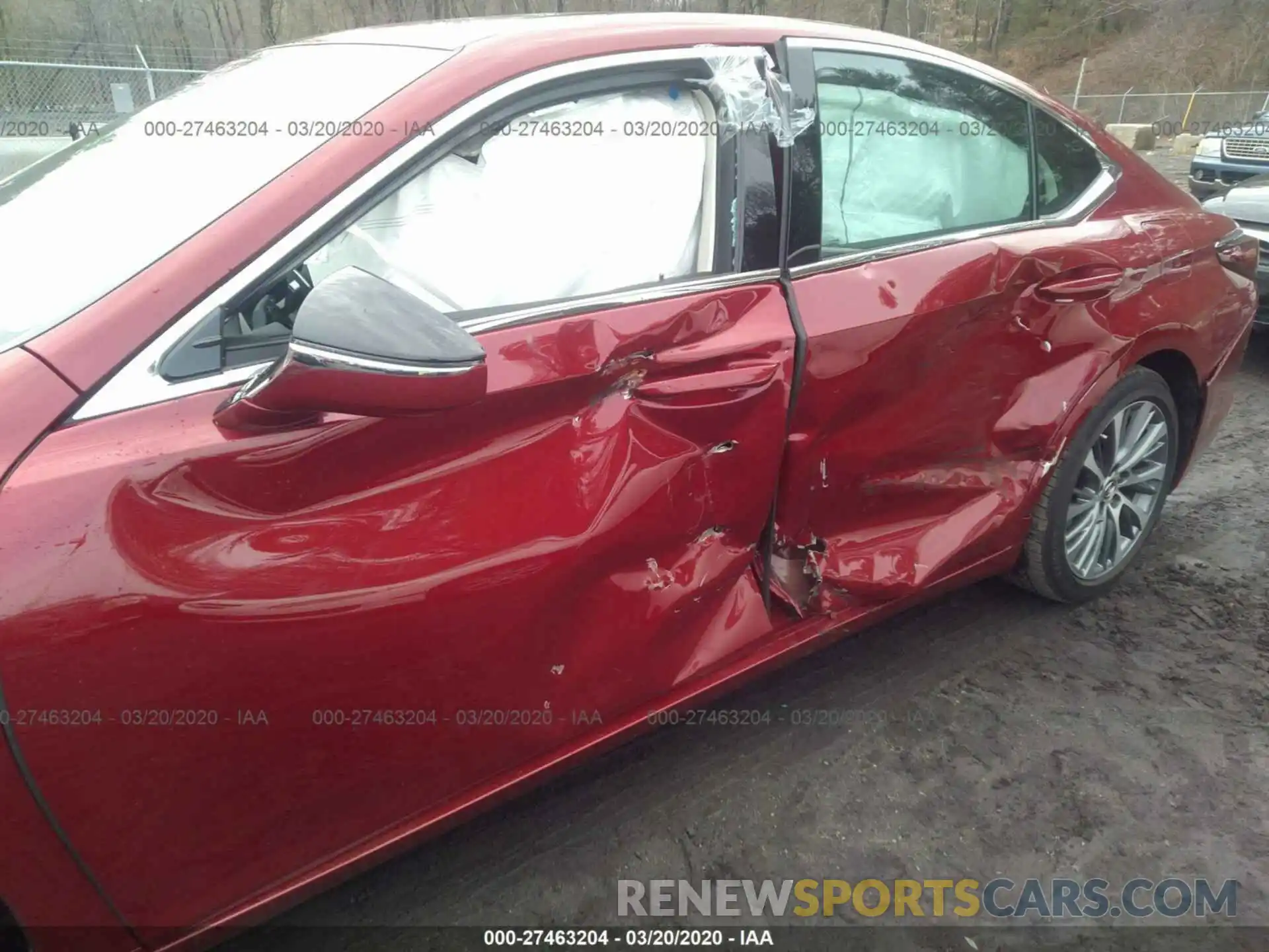 6 Photograph of a damaged car 58ABZ1B13KU044472 LEXUS ES 2019