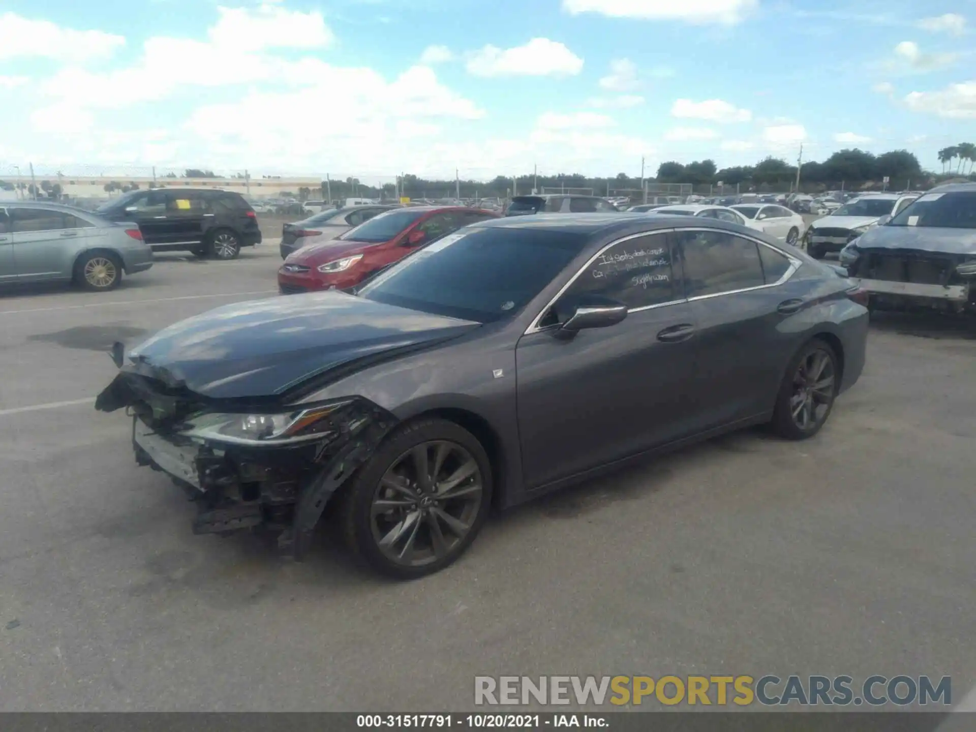 2 Photograph of a damaged car 58ABZ1B13KU049493 LEXUS ES 2019