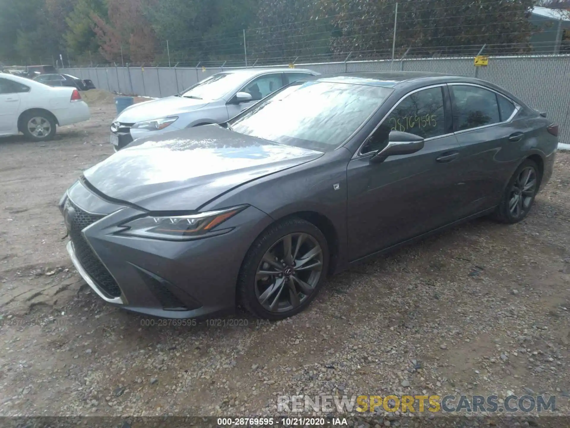 2 Photograph of a damaged car 58ABZ1B14KU002425 LEXUS ES 2019