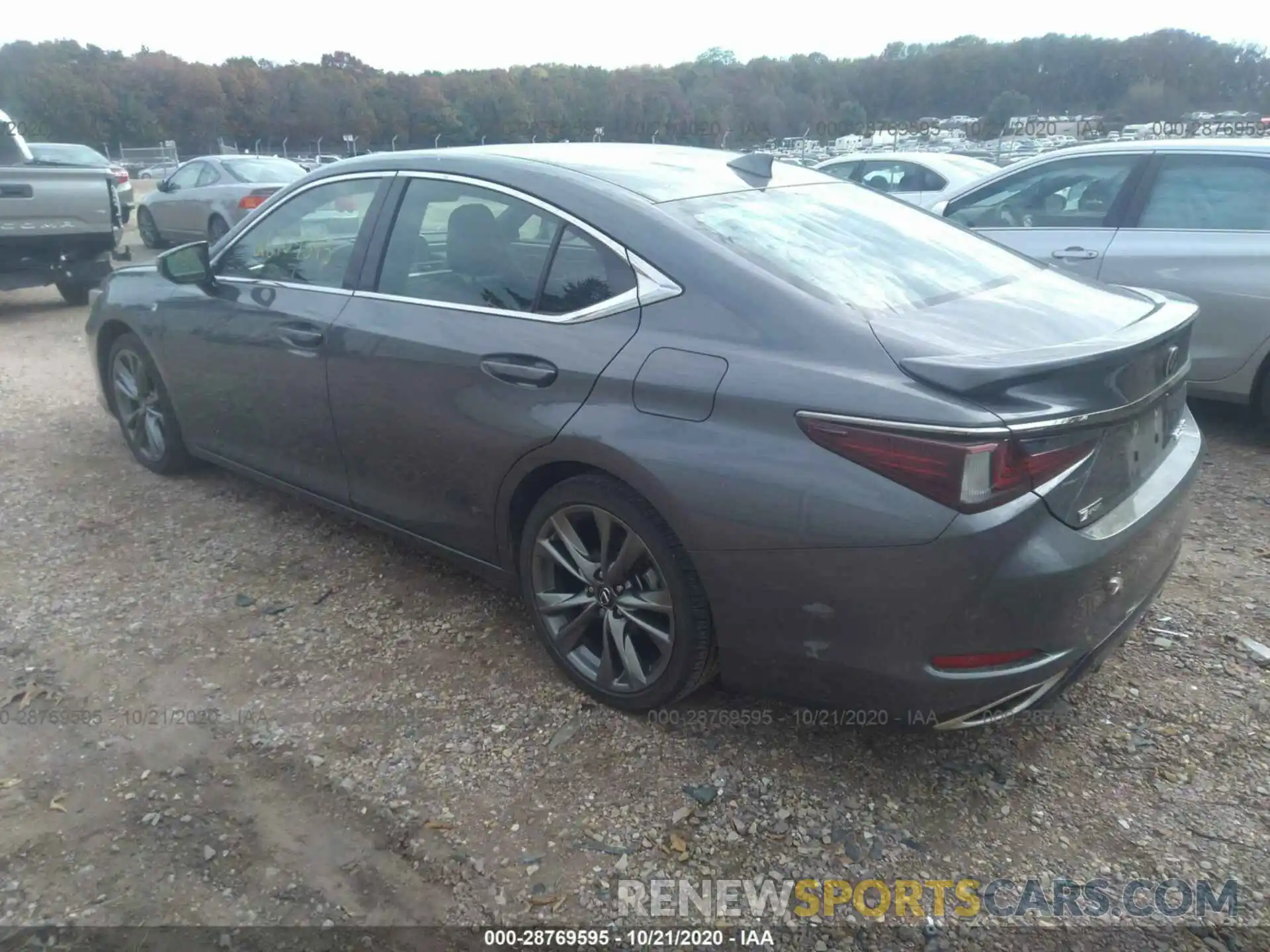 3 Photograph of a damaged car 58ABZ1B14KU002425 LEXUS ES 2019