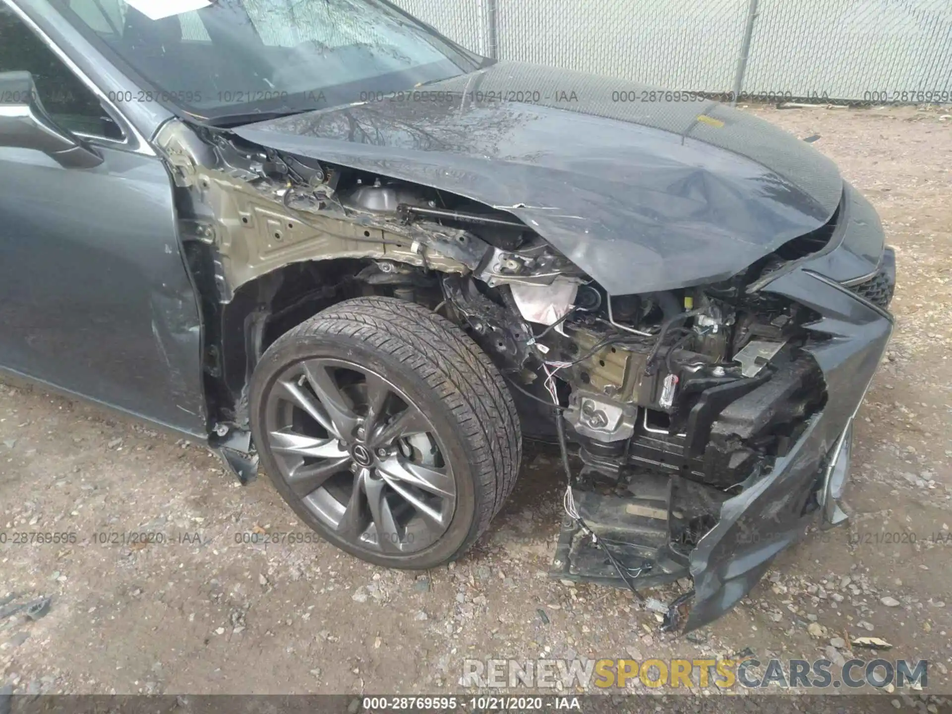 6 Photograph of a damaged car 58ABZ1B14KU002425 LEXUS ES 2019