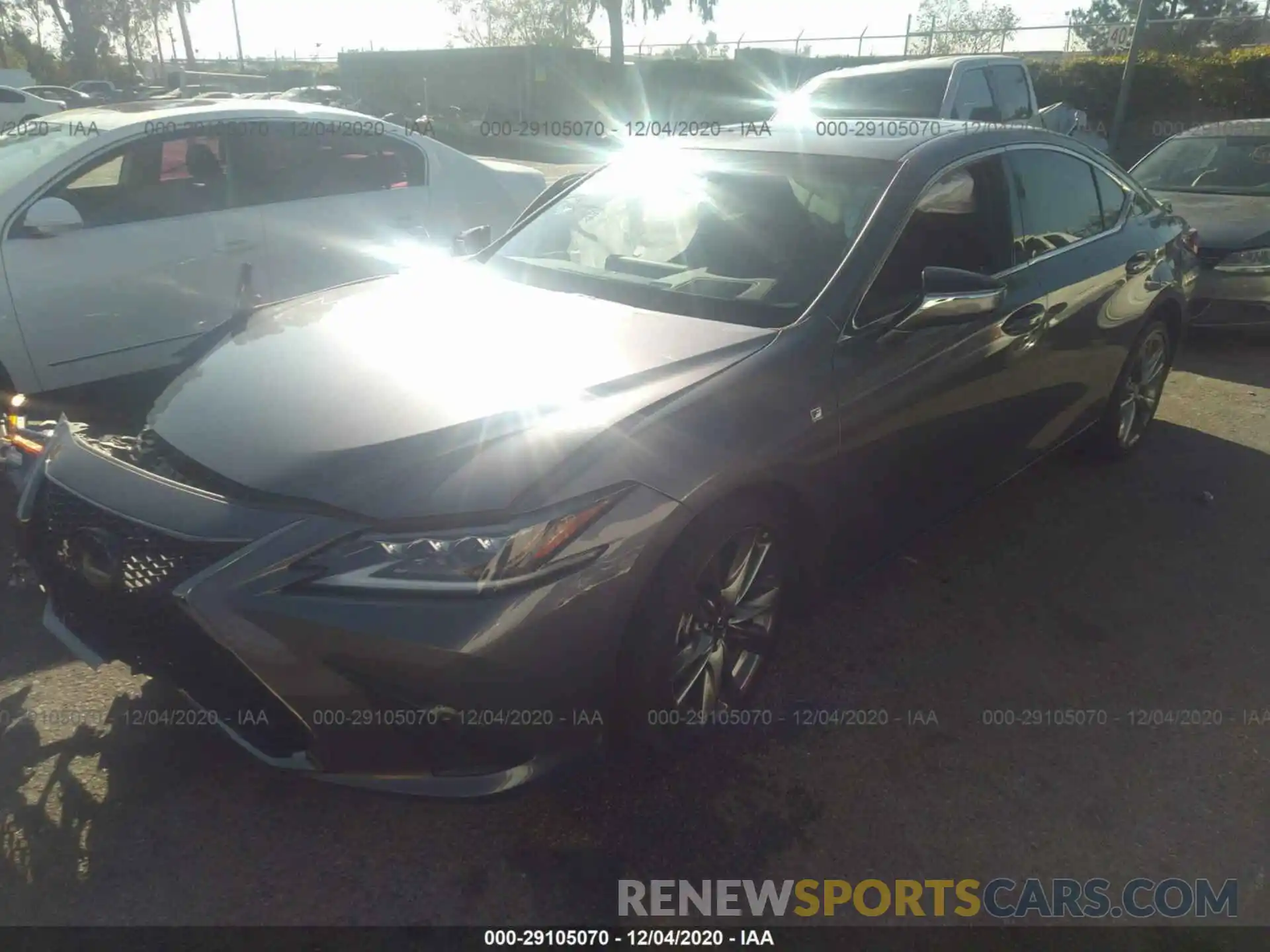 2 Photograph of a damaged car 58ABZ1B14KU002571 LEXUS ES 2019