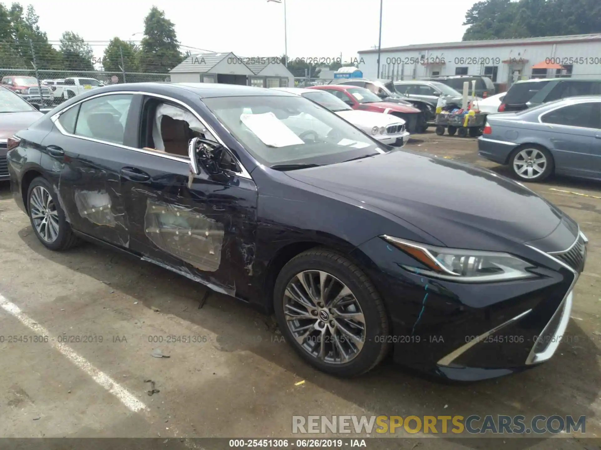 6 Photograph of a damaged car 58ABZ1B14KU006524 LEXUS ES 2019