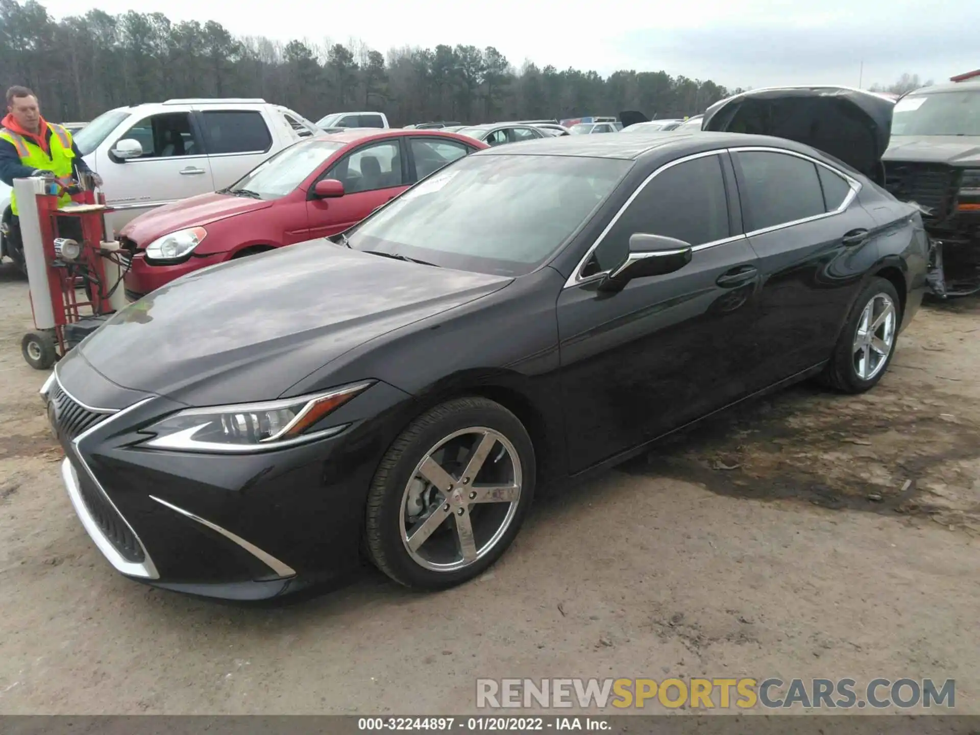 2 Photograph of a damaged car 58ABZ1B14KU007494 LEXUS ES 2019