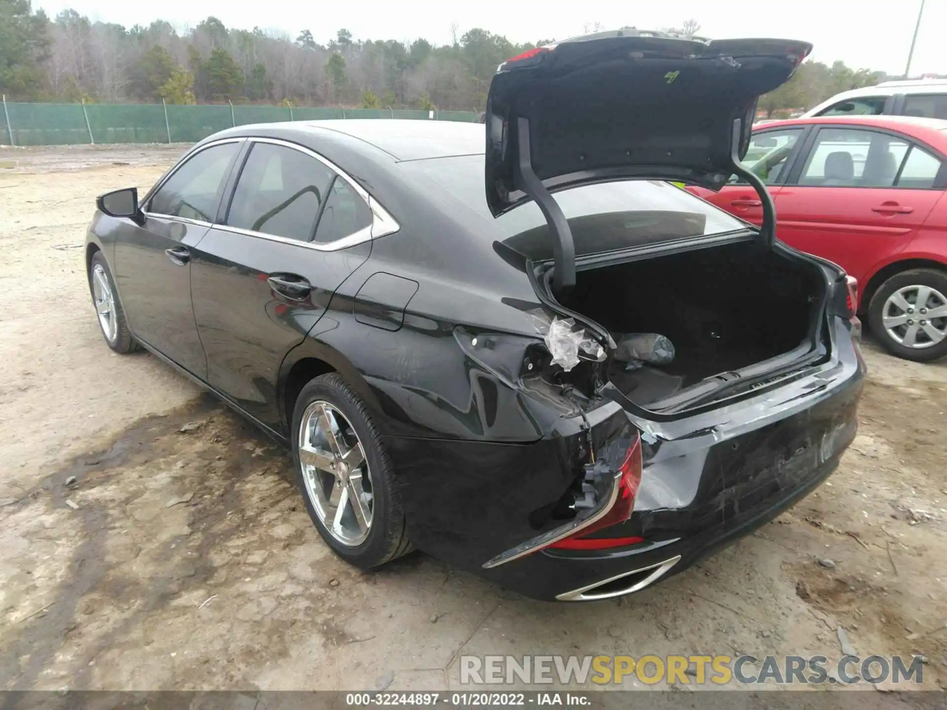 3 Photograph of a damaged car 58ABZ1B14KU007494 LEXUS ES 2019