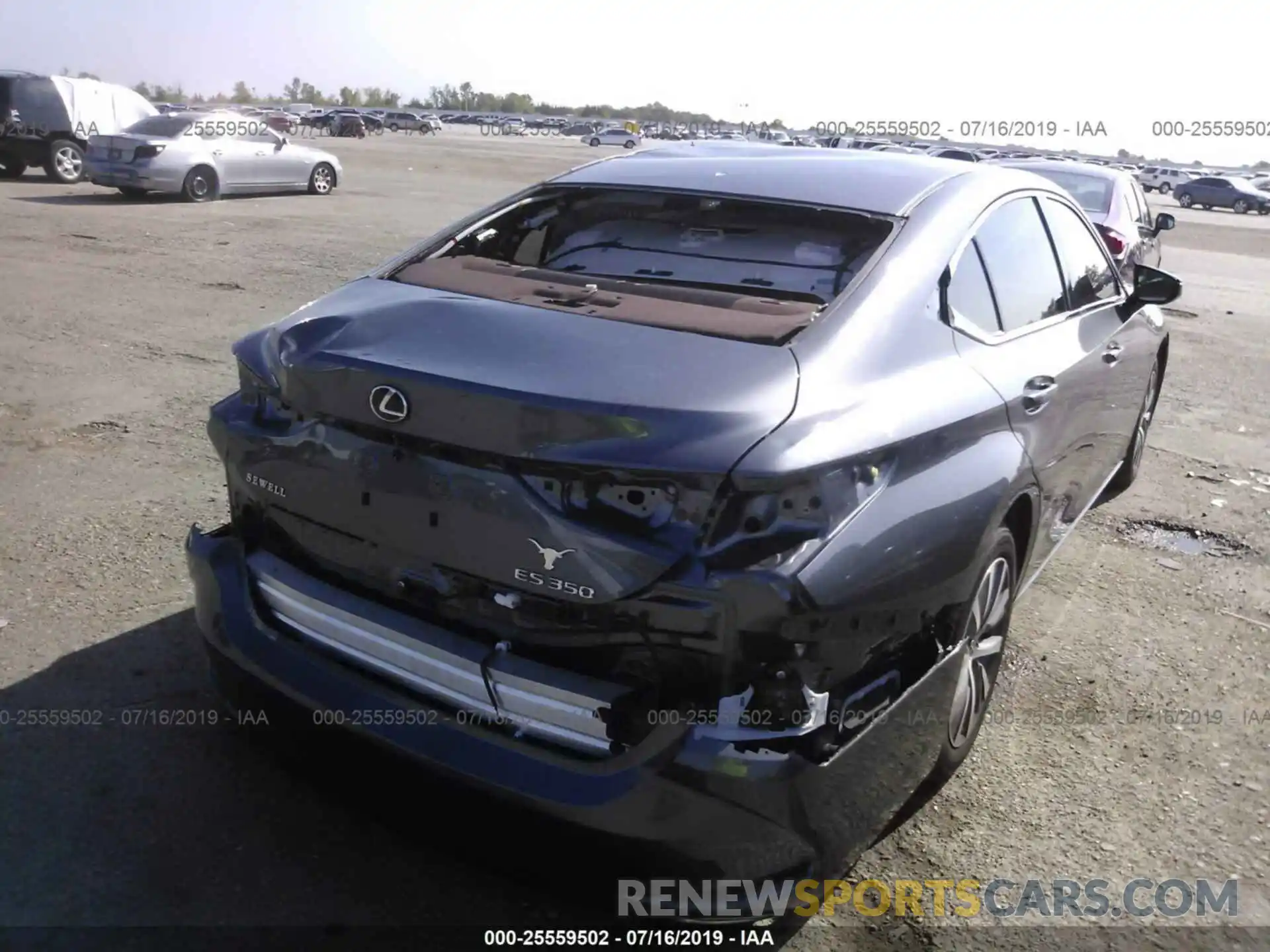 6 Photograph of a damaged car 58ABZ1B14KU012114 LEXUS ES 2019