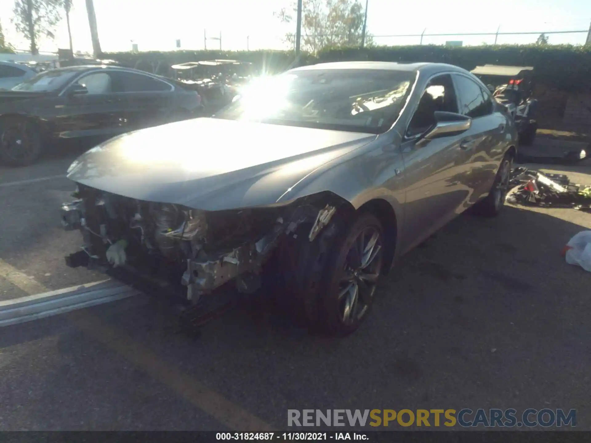 2 Photograph of a damaged car 58ABZ1B14KU022593 LEXUS ES 2019