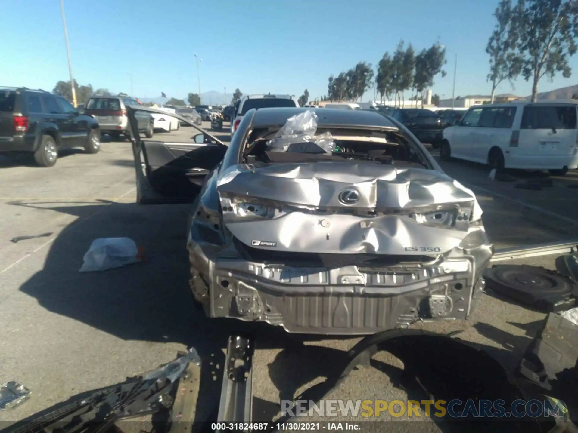 6 Photograph of a damaged car 58ABZ1B14KU022593 LEXUS ES 2019