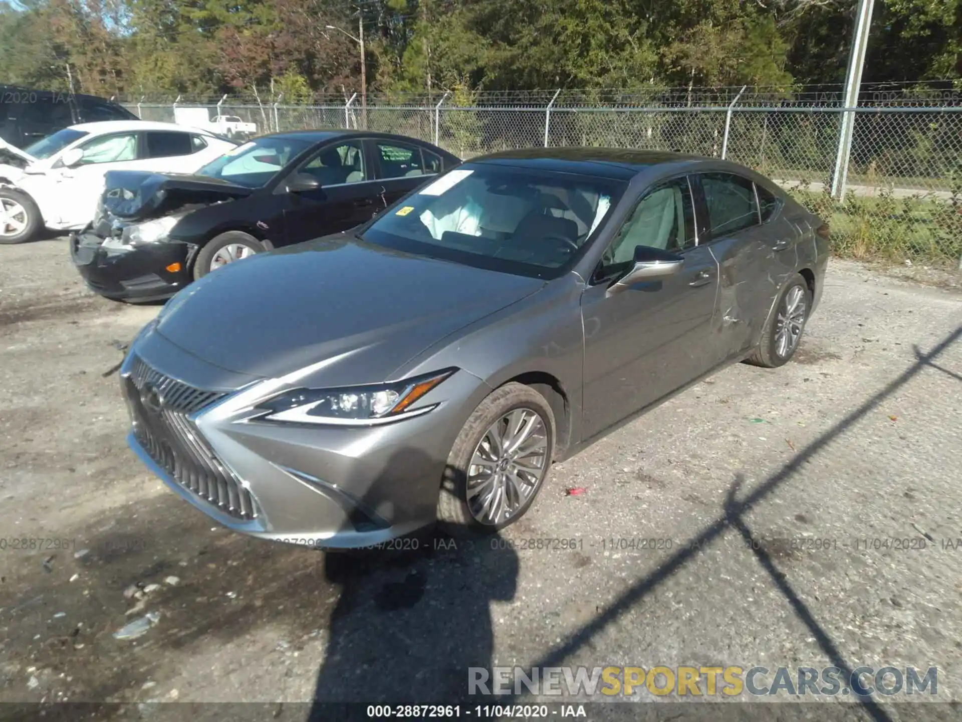 2 Photograph of a damaged car 58ABZ1B14KU030015 LEXUS ES 2019