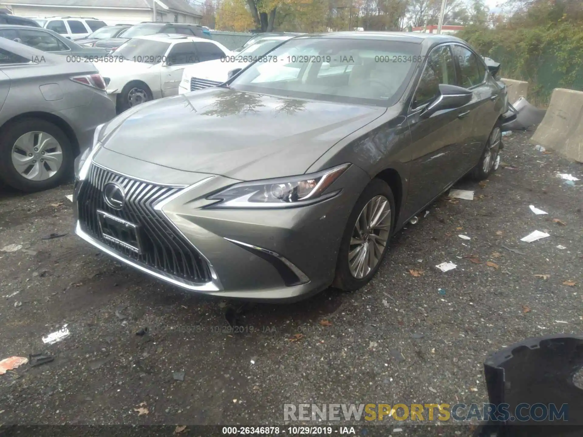 2 Photograph of a damaged car 58ABZ1B14KU035702 LEXUS ES 2019