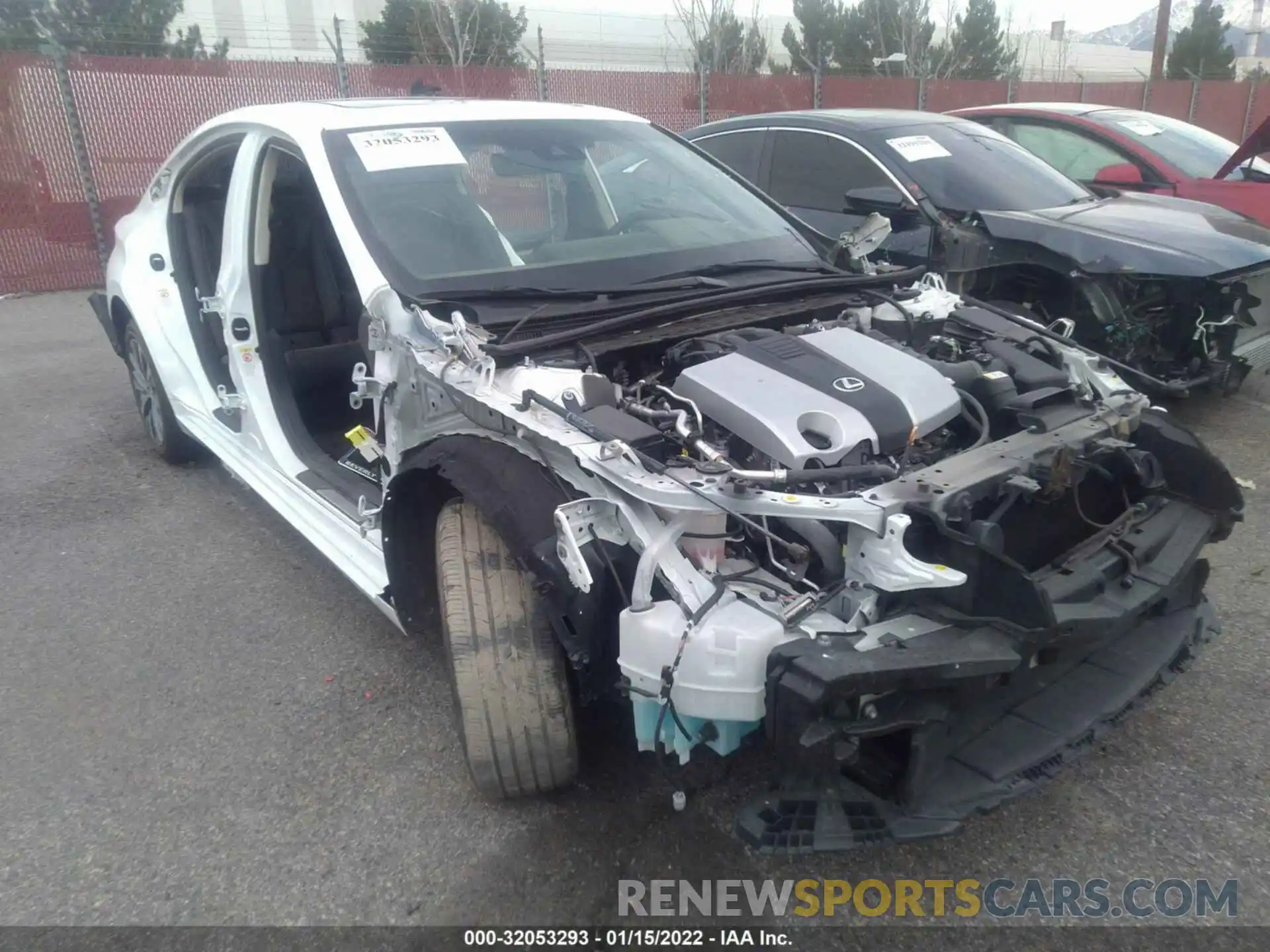 1 Photograph of a damaged car 58ABZ1B14KU035912 LEXUS ES 2019