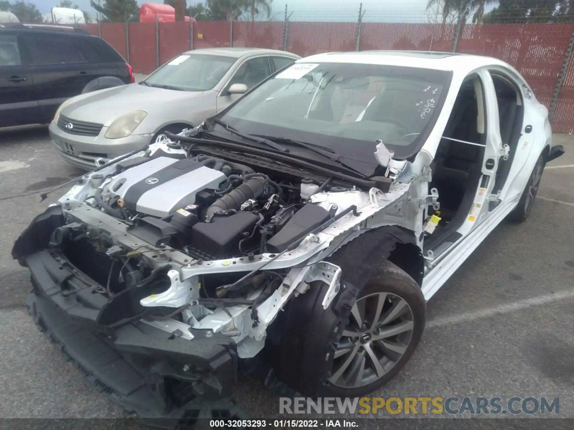 2 Photograph of a damaged car 58ABZ1B14KU035912 LEXUS ES 2019