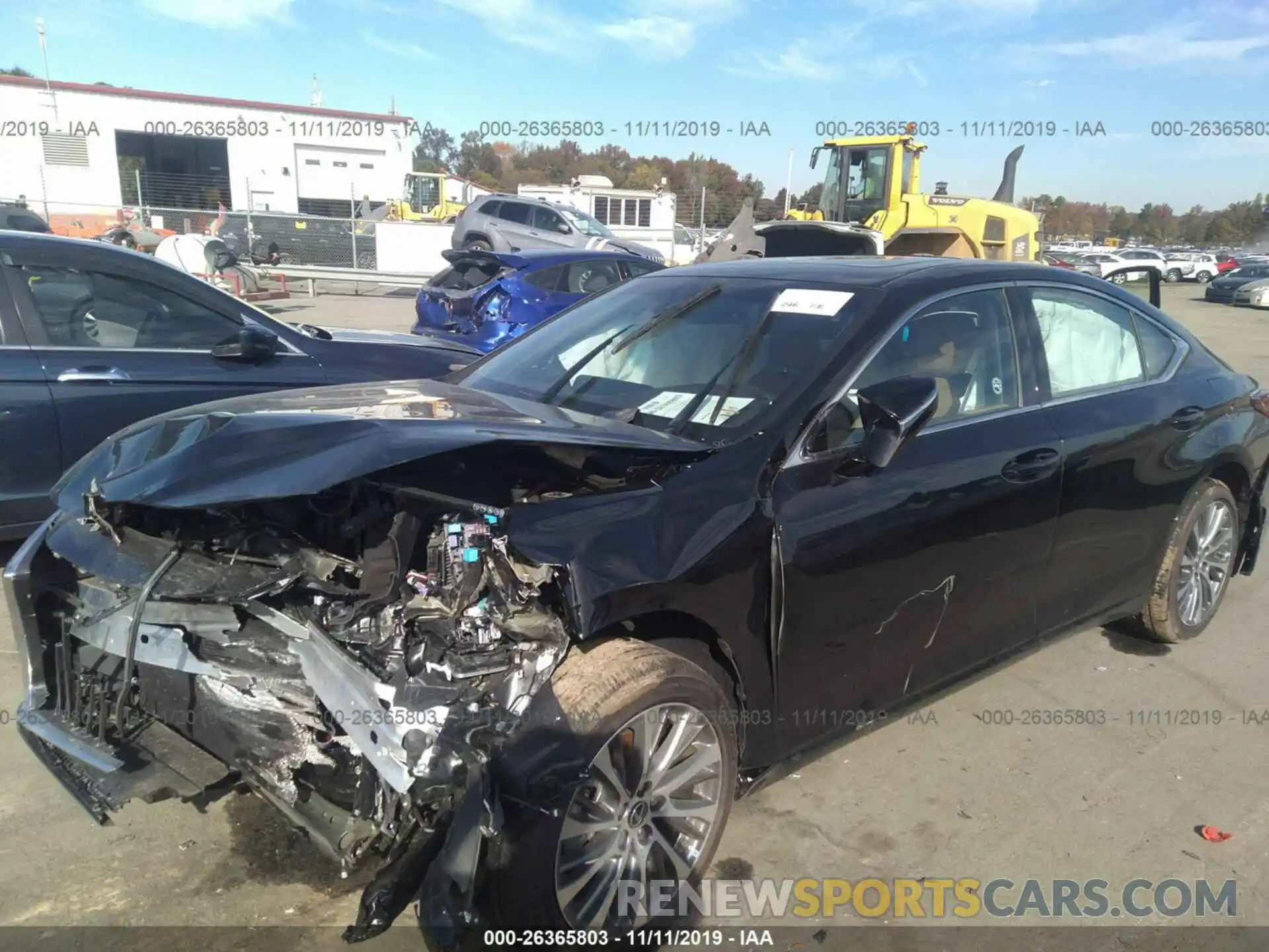 6 Photograph of a damaged car 58ABZ1B14KU049616 LEXUS ES 2019