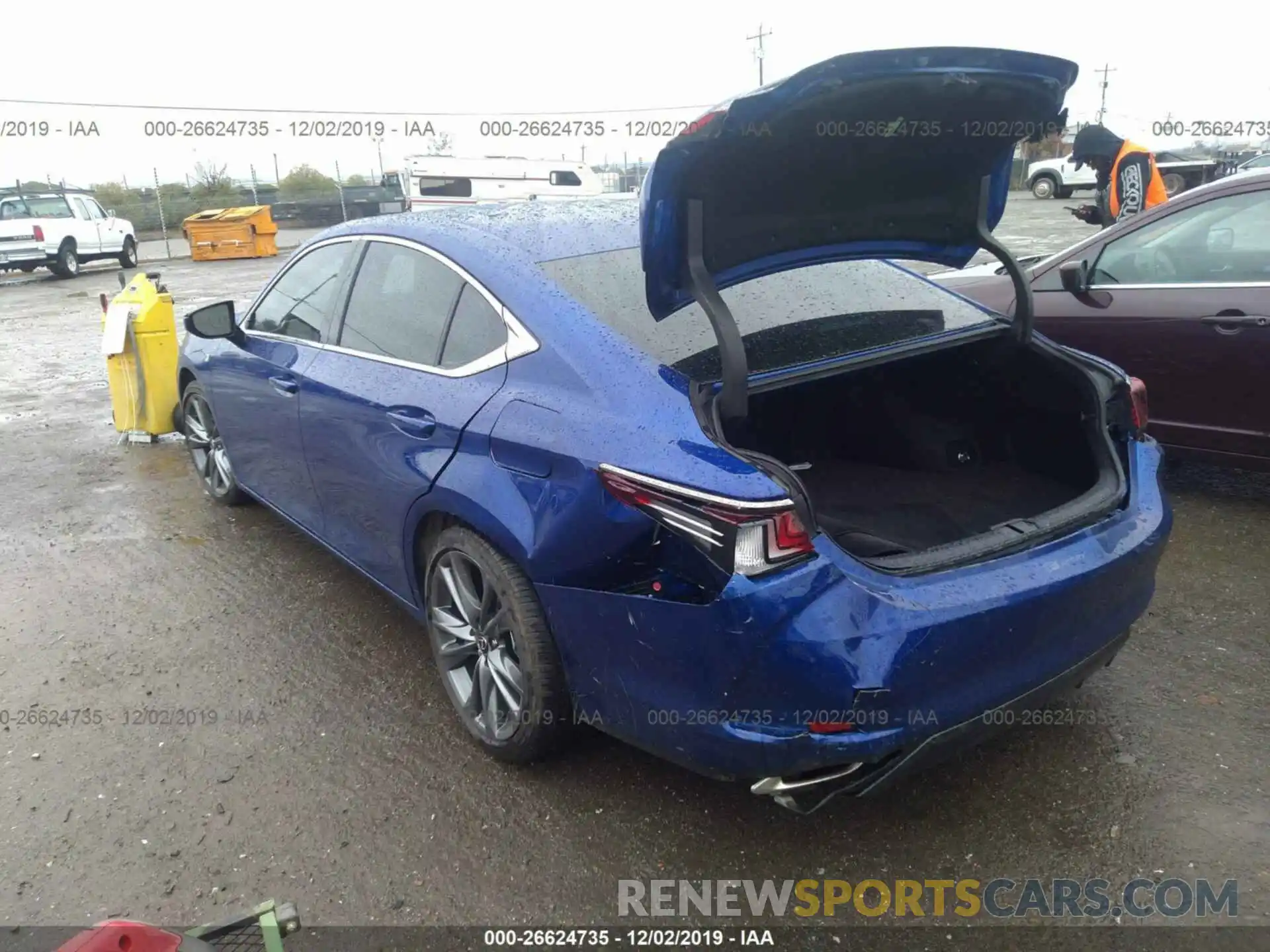 3 Photograph of a damaged car 58ABZ1B15KU004149 LEXUS ES 2019