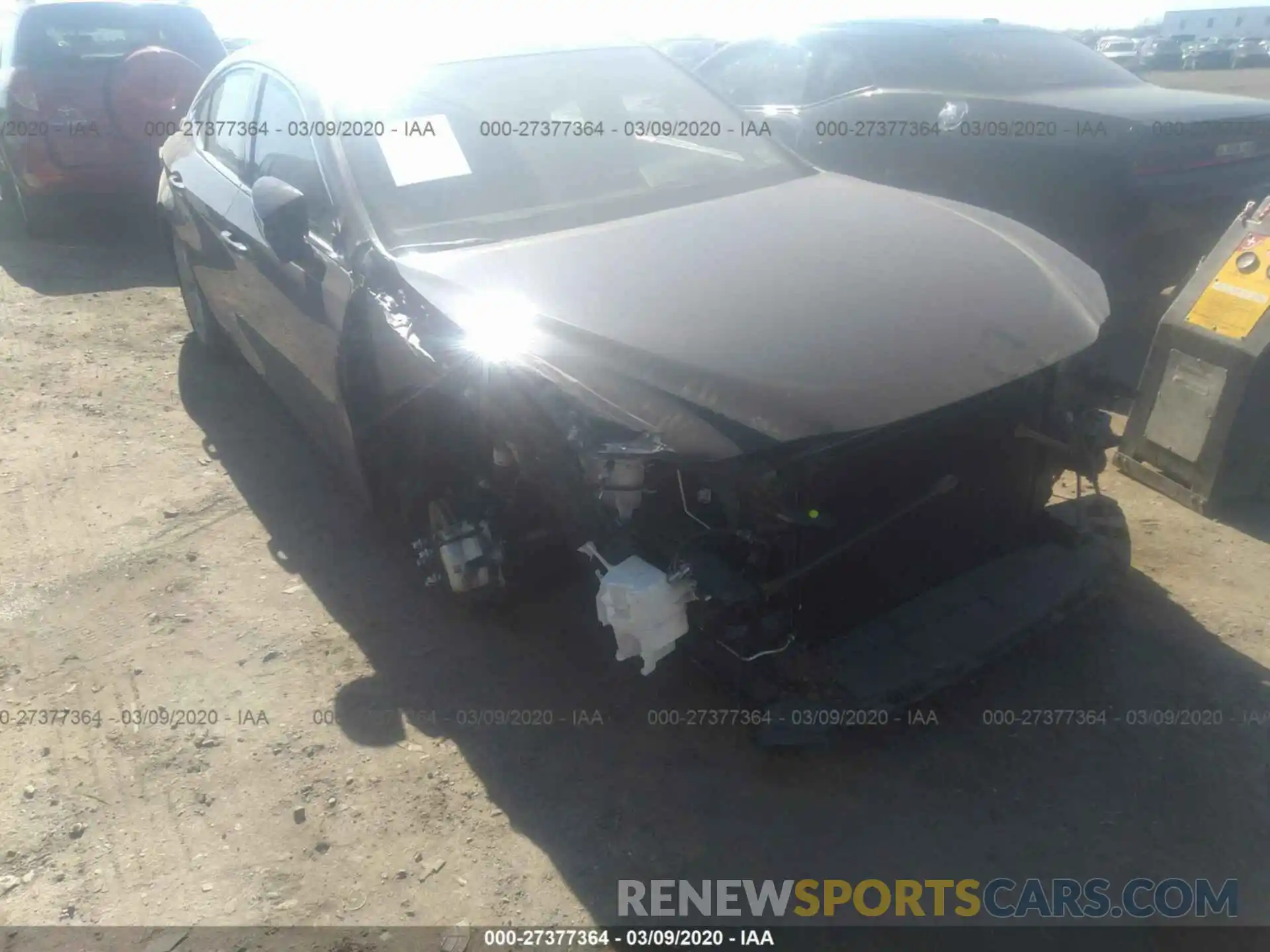 1 Photograph of a damaged car 58ABZ1B15KU006287 LEXUS ES 2019