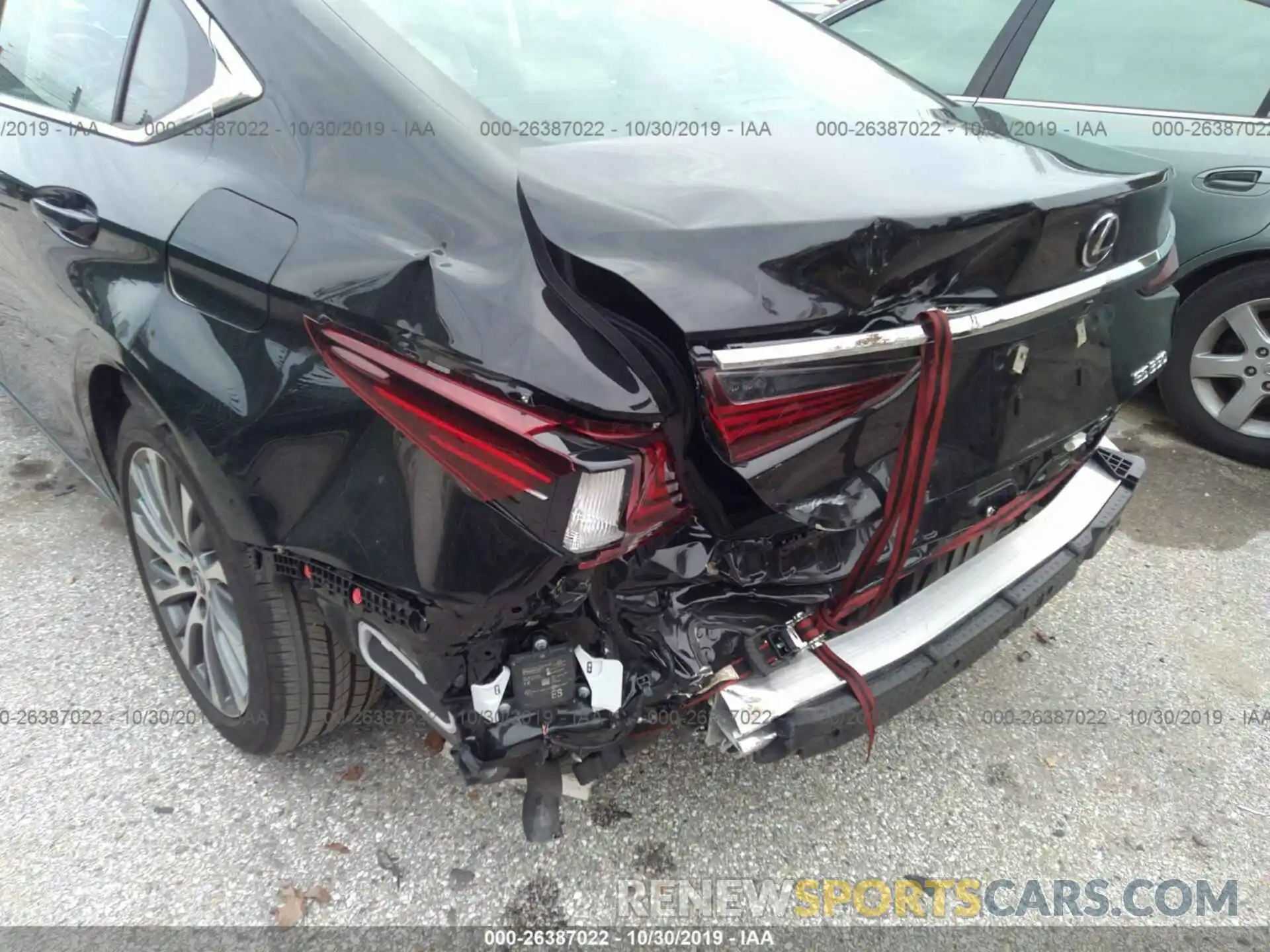 6 Photograph of a damaged car 58ABZ1B15KU006659 LEXUS ES 2019