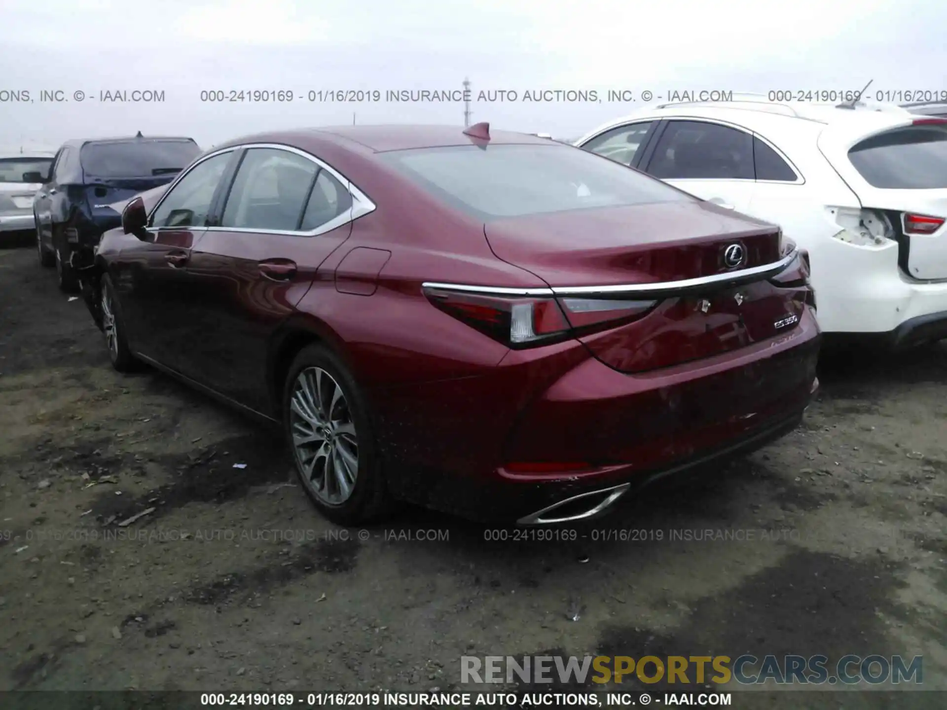 3 Photograph of a damaged car 58ABZ1B15KU011389 LEXUS ES 2019