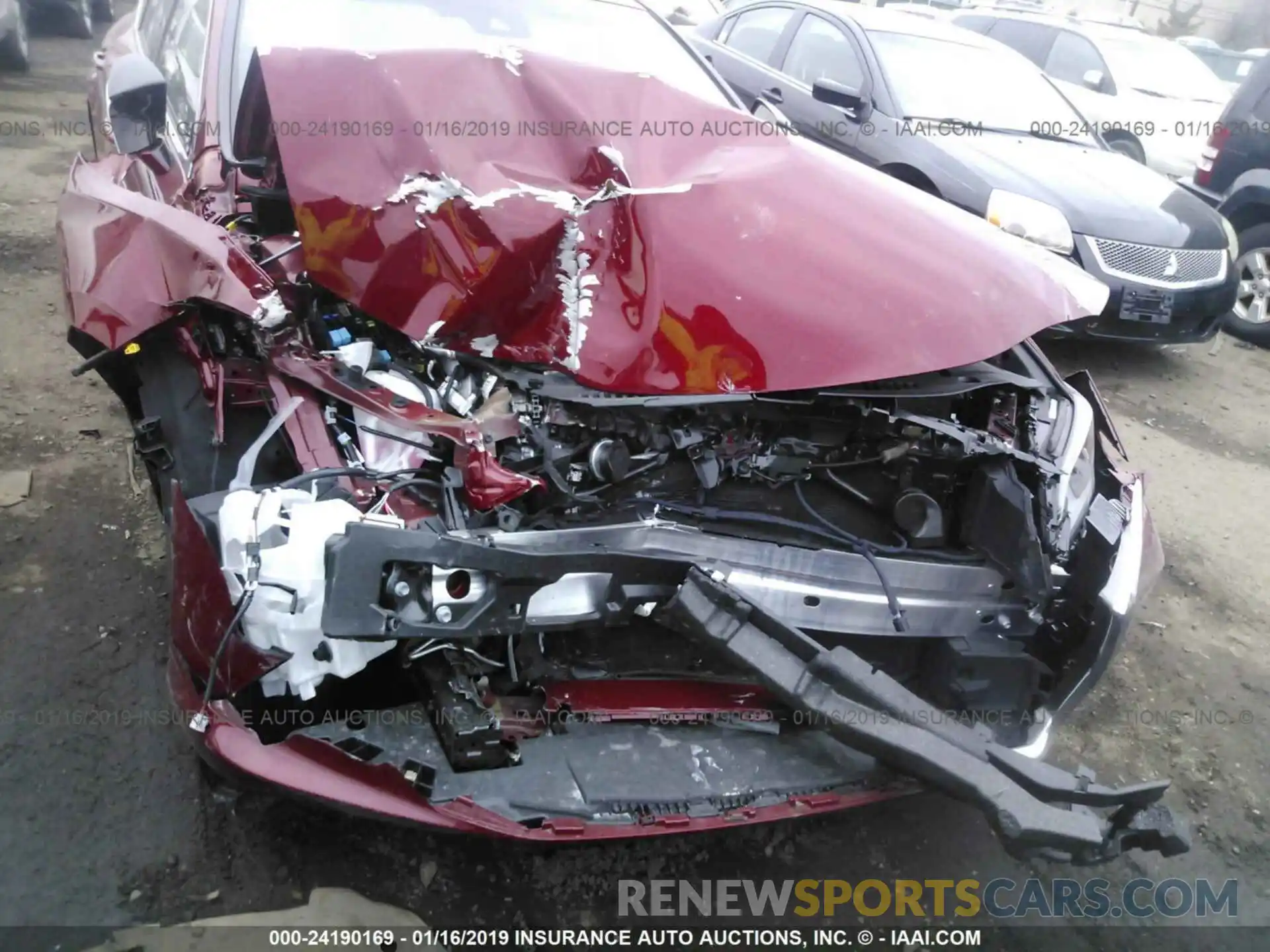 6 Photograph of a damaged car 58ABZ1B15KU011389 LEXUS ES 2019