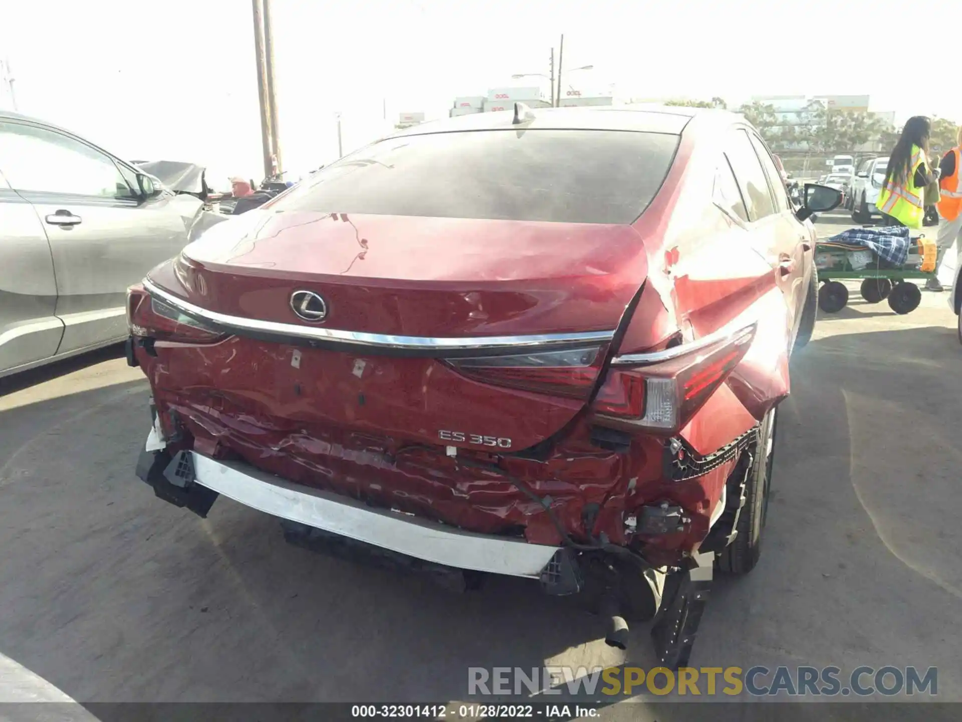 6 Photograph of a damaged car 58ABZ1B15KU020335 LEXUS ES 2019