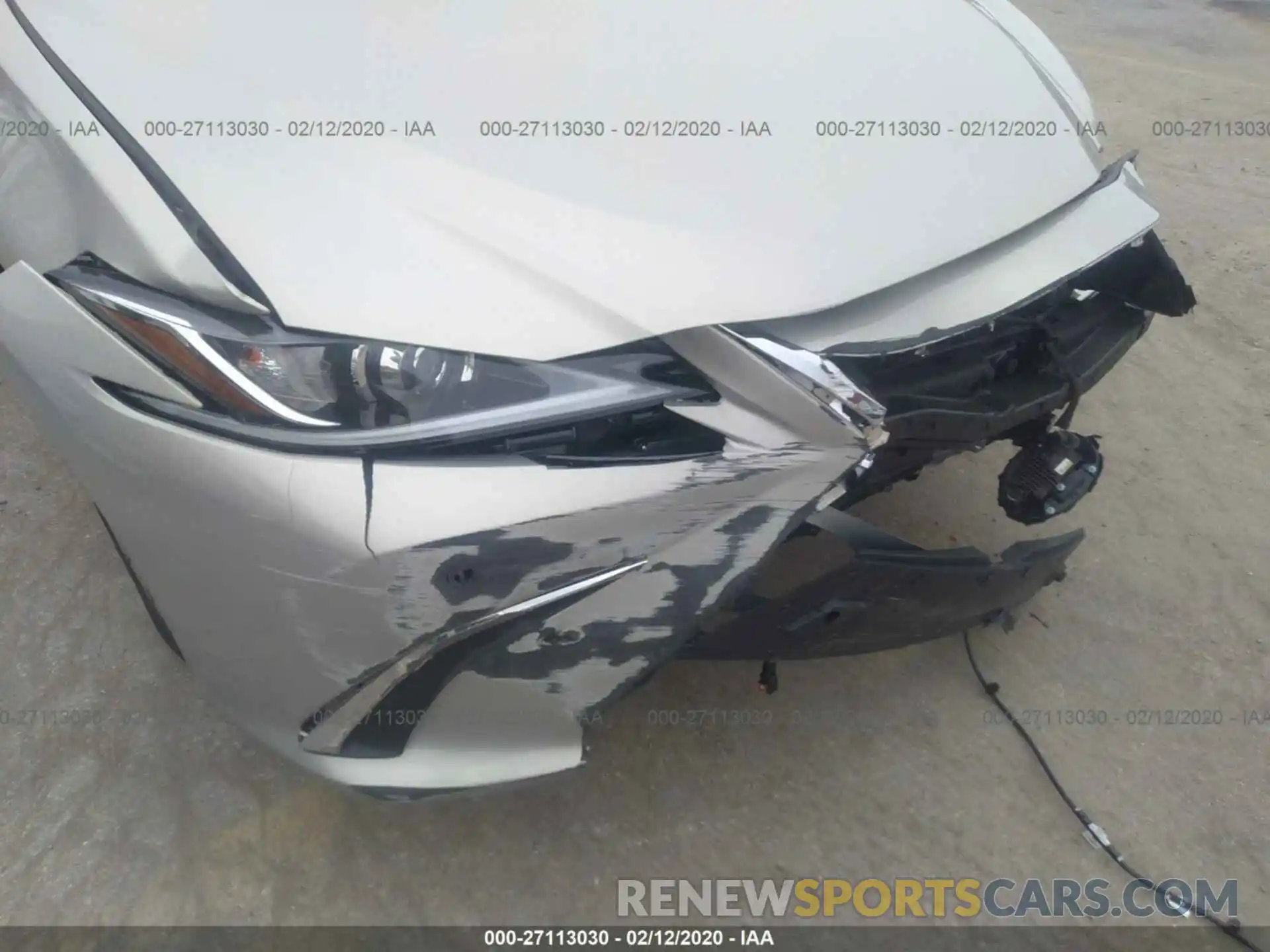 6 Photograph of a damaged car 58ABZ1B15KU021968 LEXUS ES 2019