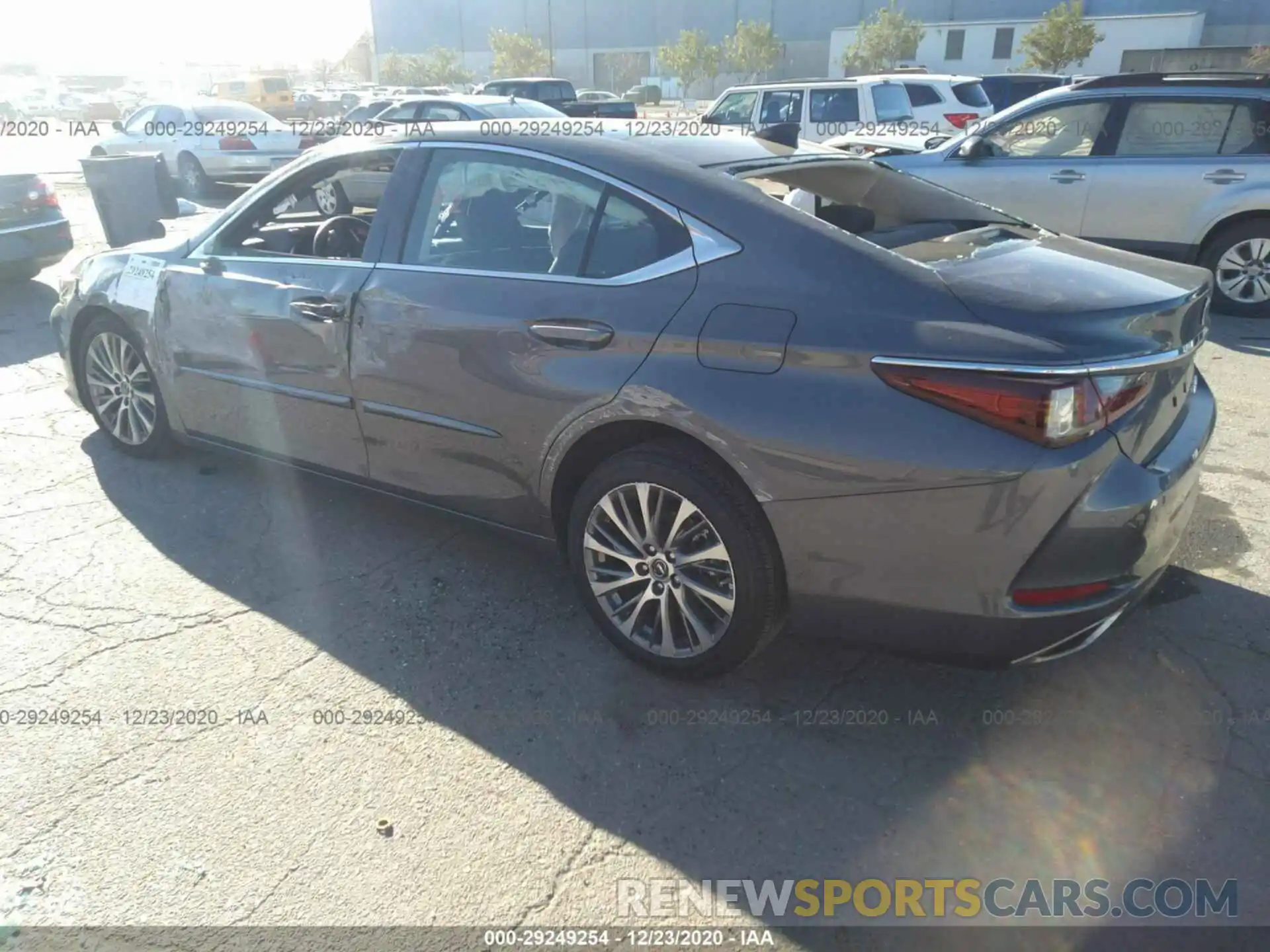 3 Photograph of a damaged car 58ABZ1B15KU026989 LEXUS ES 2019