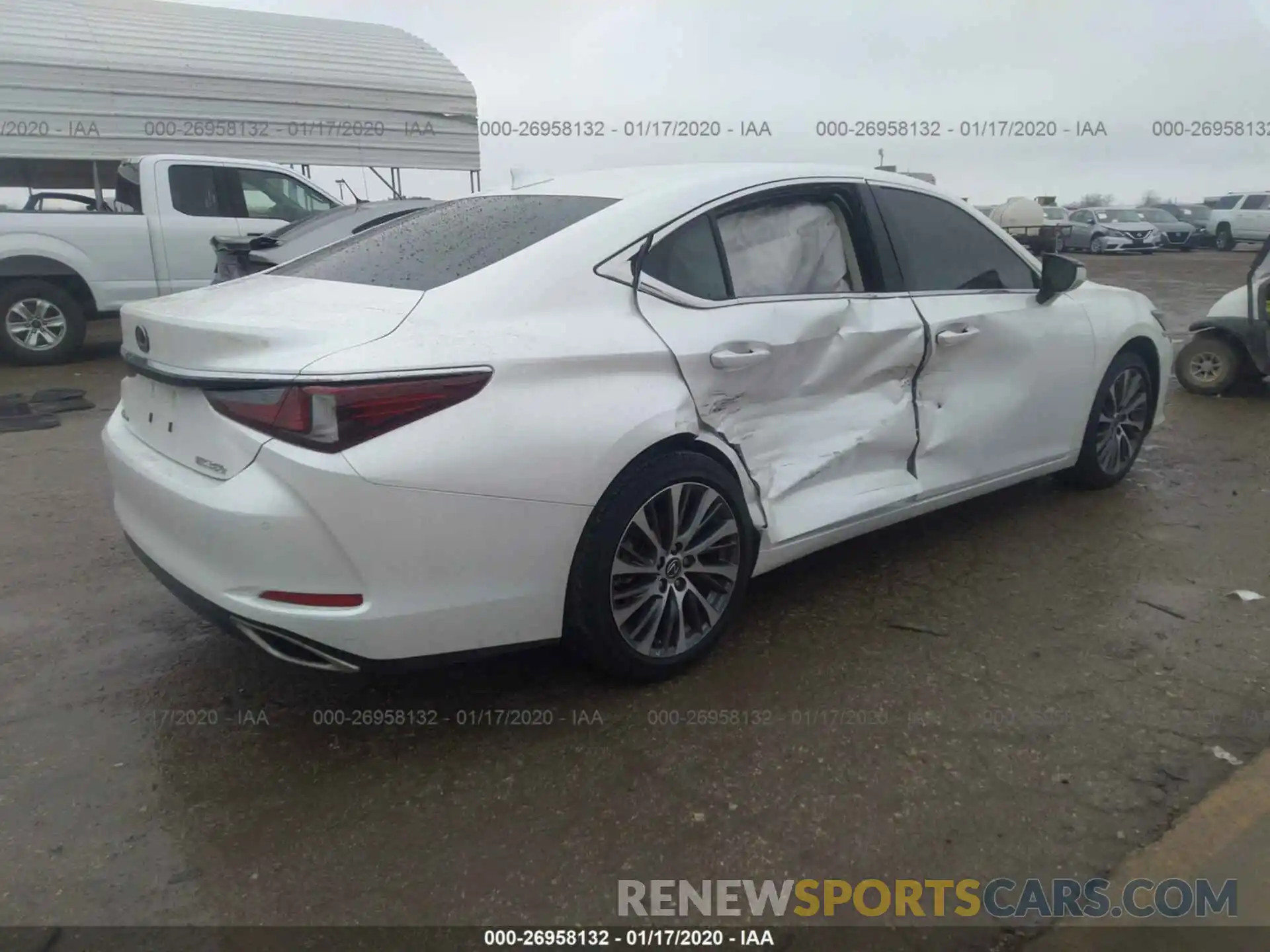 4 Photograph of a damaged car 58ABZ1B15KU027009 LEXUS ES 2019