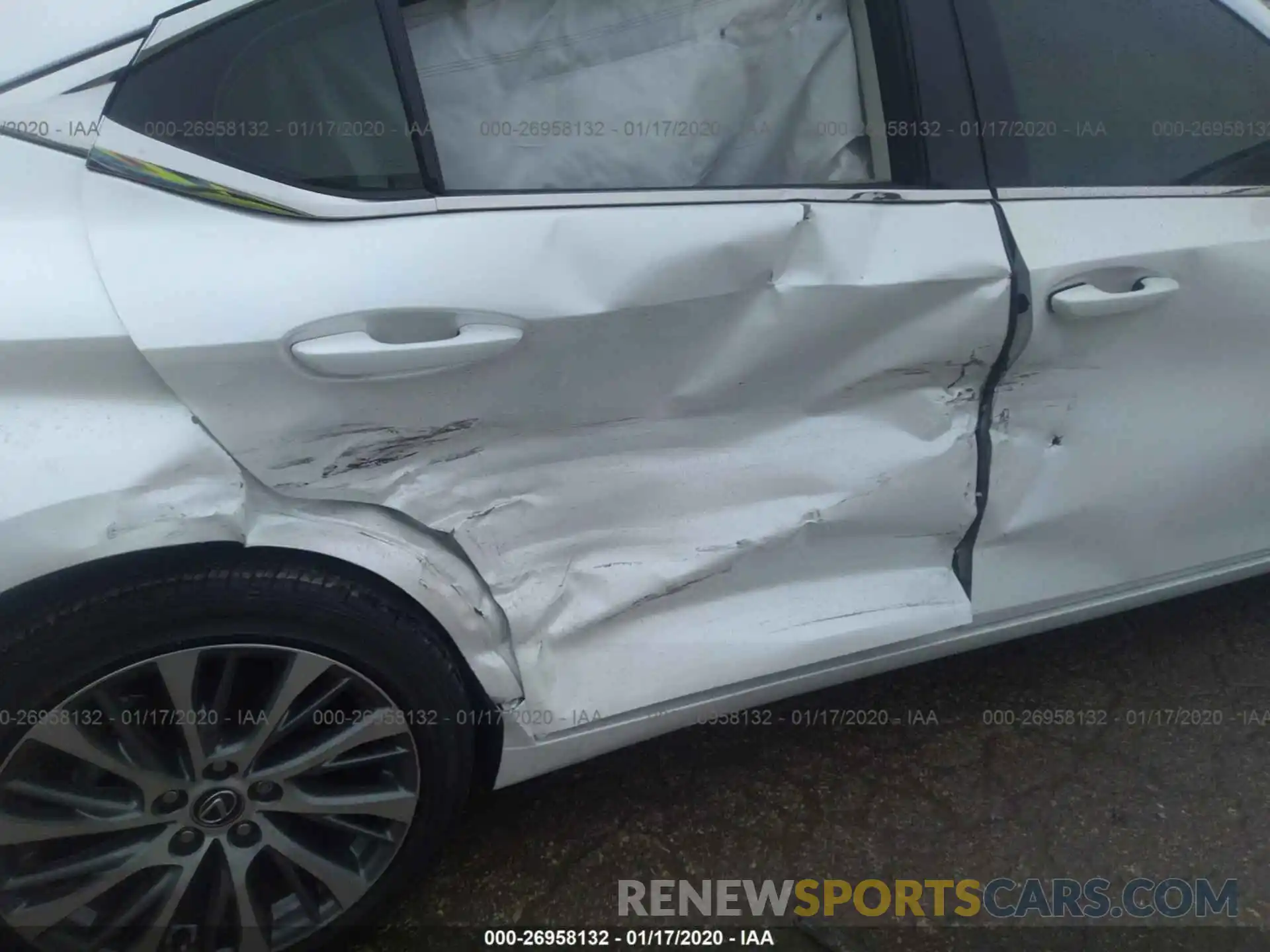 6 Photograph of a damaged car 58ABZ1B15KU027009 LEXUS ES 2019