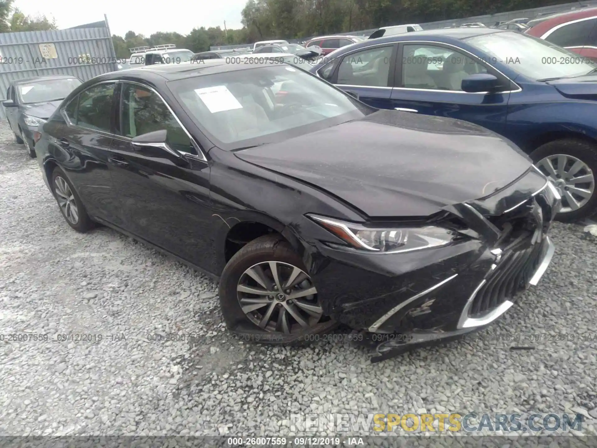 6 Photograph of a damaged car 58ABZ1B15KU029231 LEXUS ES 2019