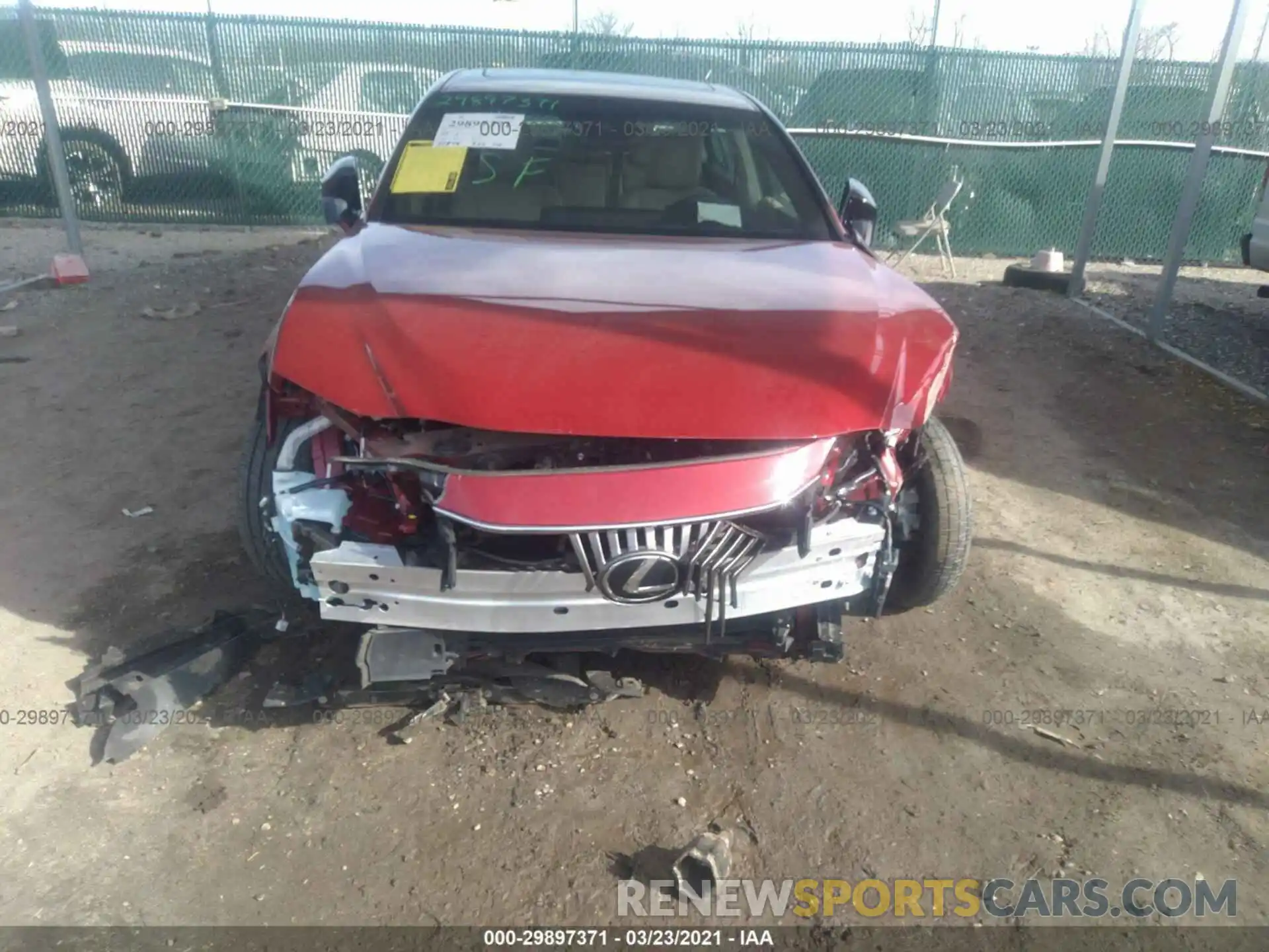 6 Photograph of a damaged car 58ABZ1B15KU030167 LEXUS ES 2019