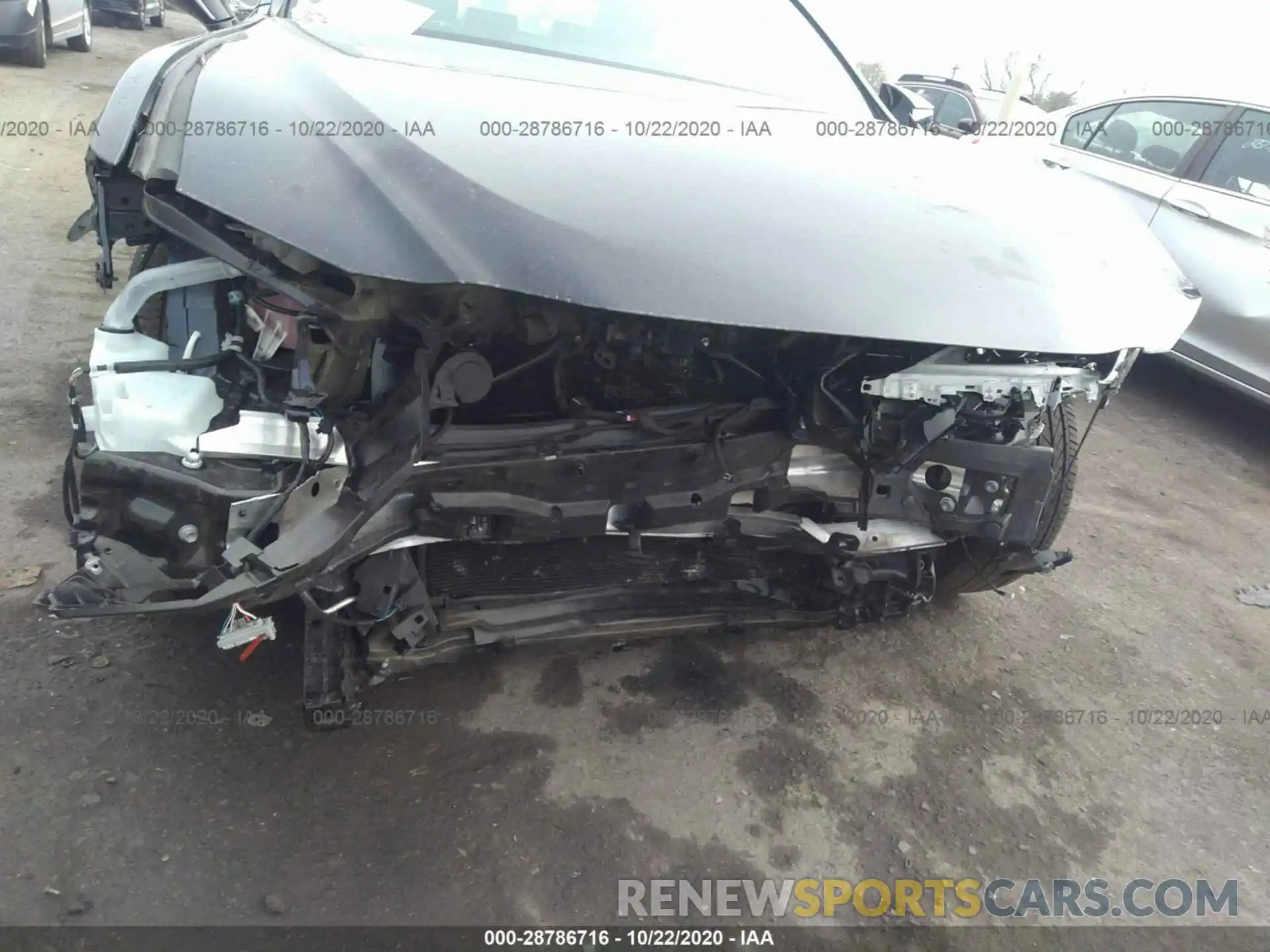 6 Photograph of a damaged car 58ABZ1B15KU031562 LEXUS ES 2019