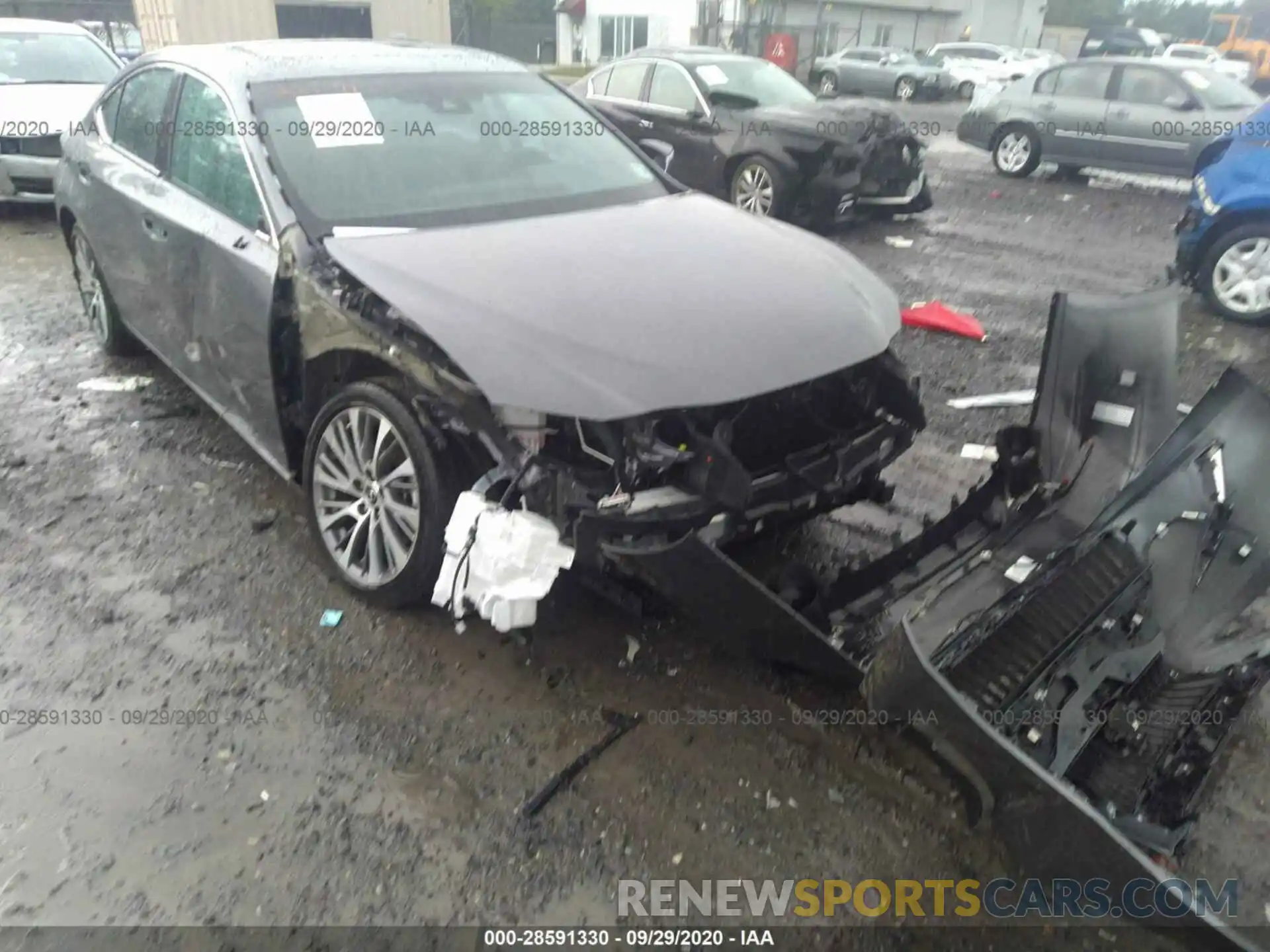 6 Photograph of a damaged car 58ABZ1B15KU039791 LEXUS ES 2019