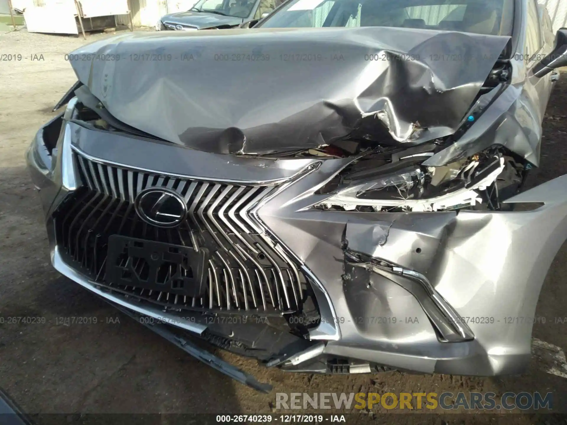 6 Photograph of a damaged car 58ABZ1B15KU047664 LEXUS ES 2019