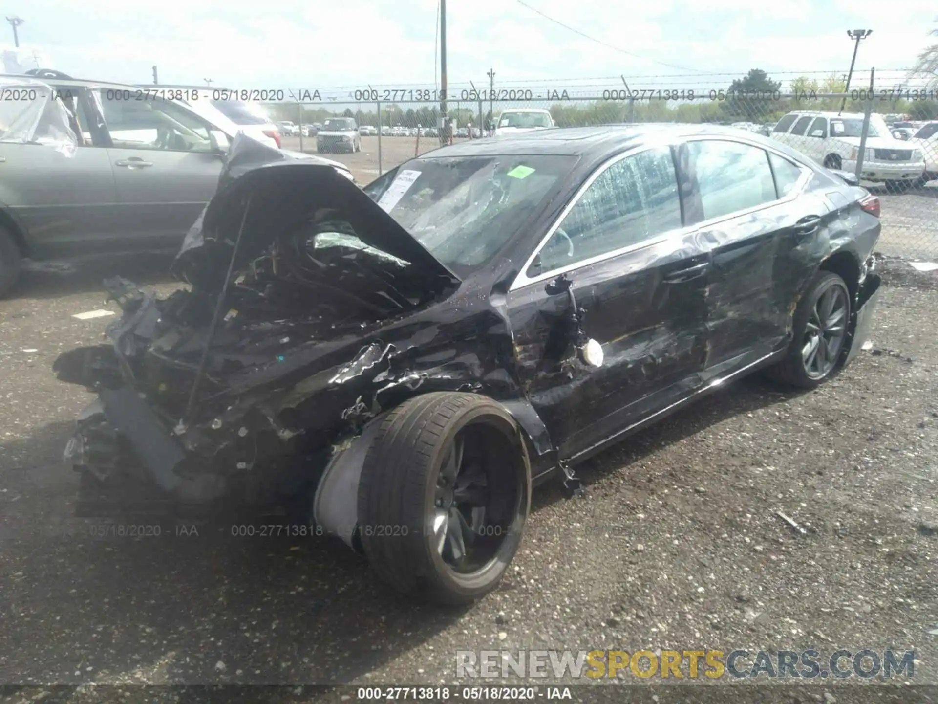 2 Photograph of a damaged car 58ABZ1B15KU048202 LEXUS ES 2019