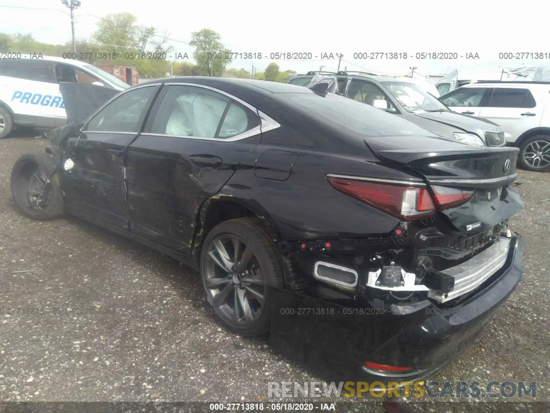 3 Photograph of a damaged car 58ABZ1B15KU048202 LEXUS ES 2019