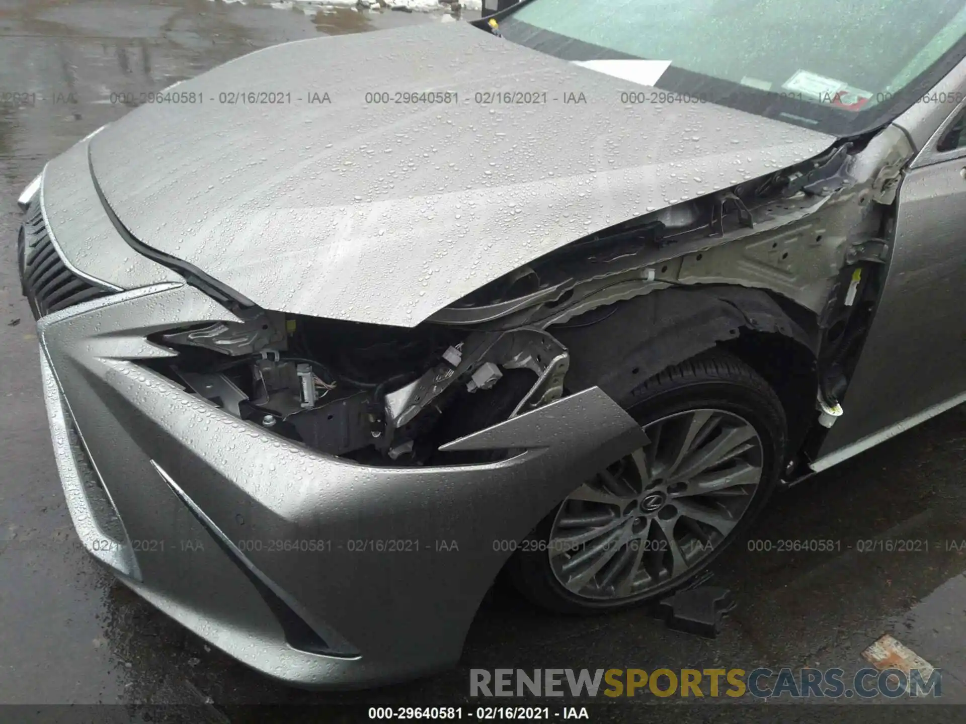 6 Фотография поврежденного автомобиля 58ABZ1B15KU049687 LEXUS ES 2019